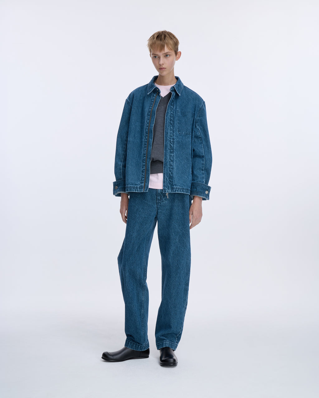 Ader Error - Sig; SV Tag jeans 08 (Blue) product image 9 | TRAB K-Fashion Australia