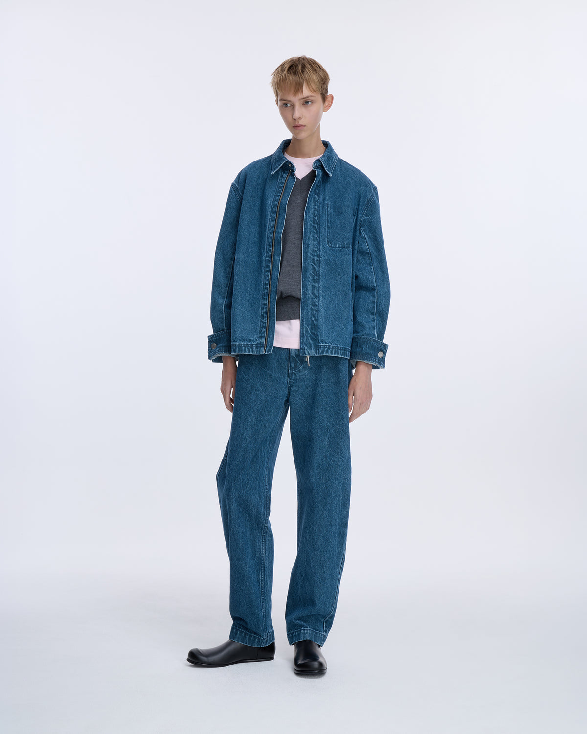 Ader Error - Sig; SV Tag jeans 08 (Blue) product image 9 | TRAB K-Fashion Australia