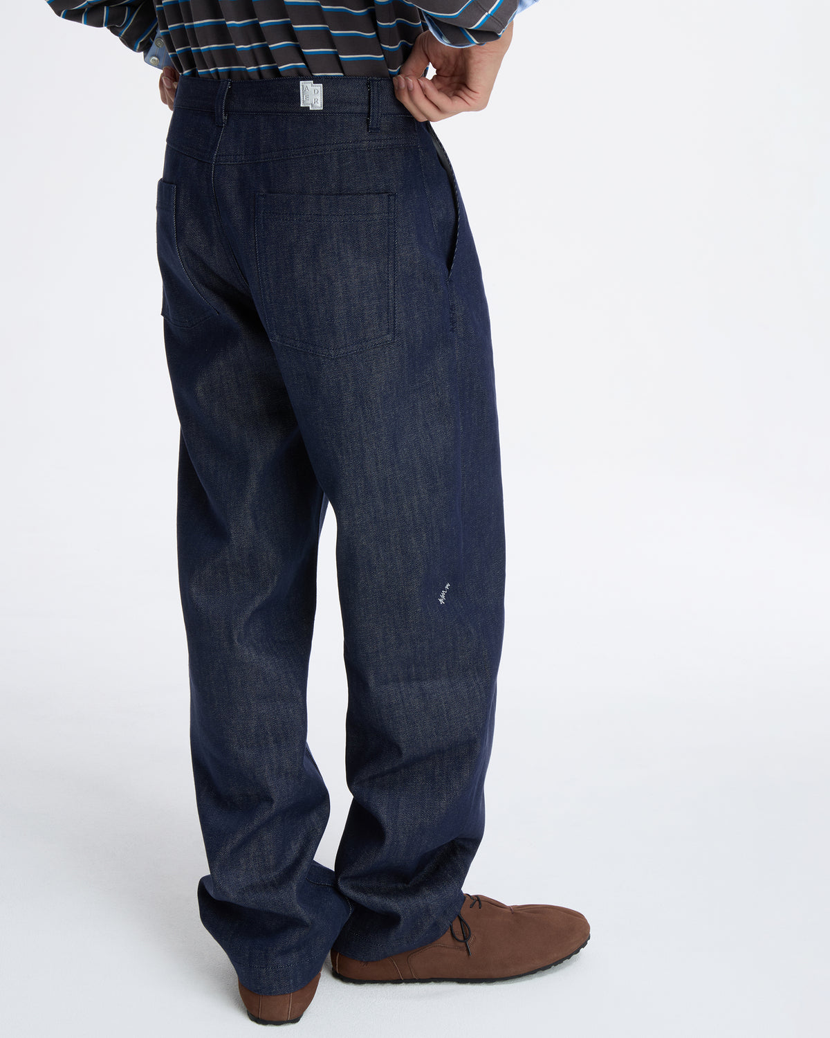 Ader Error - Sig; SV Tag jeans 08 (Dark Blue) product image 5 | TRAB K-Fashion Australia