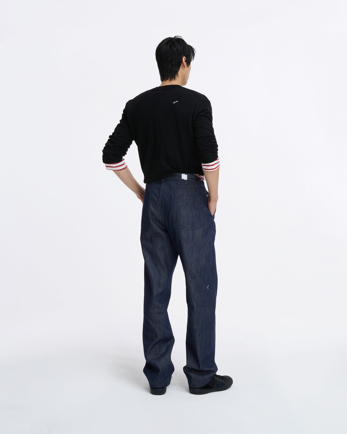 Ader Error - Sig; SV Tag jeans 08 (Dark Blue) product image 9 | TRAB K-Fashion Australia