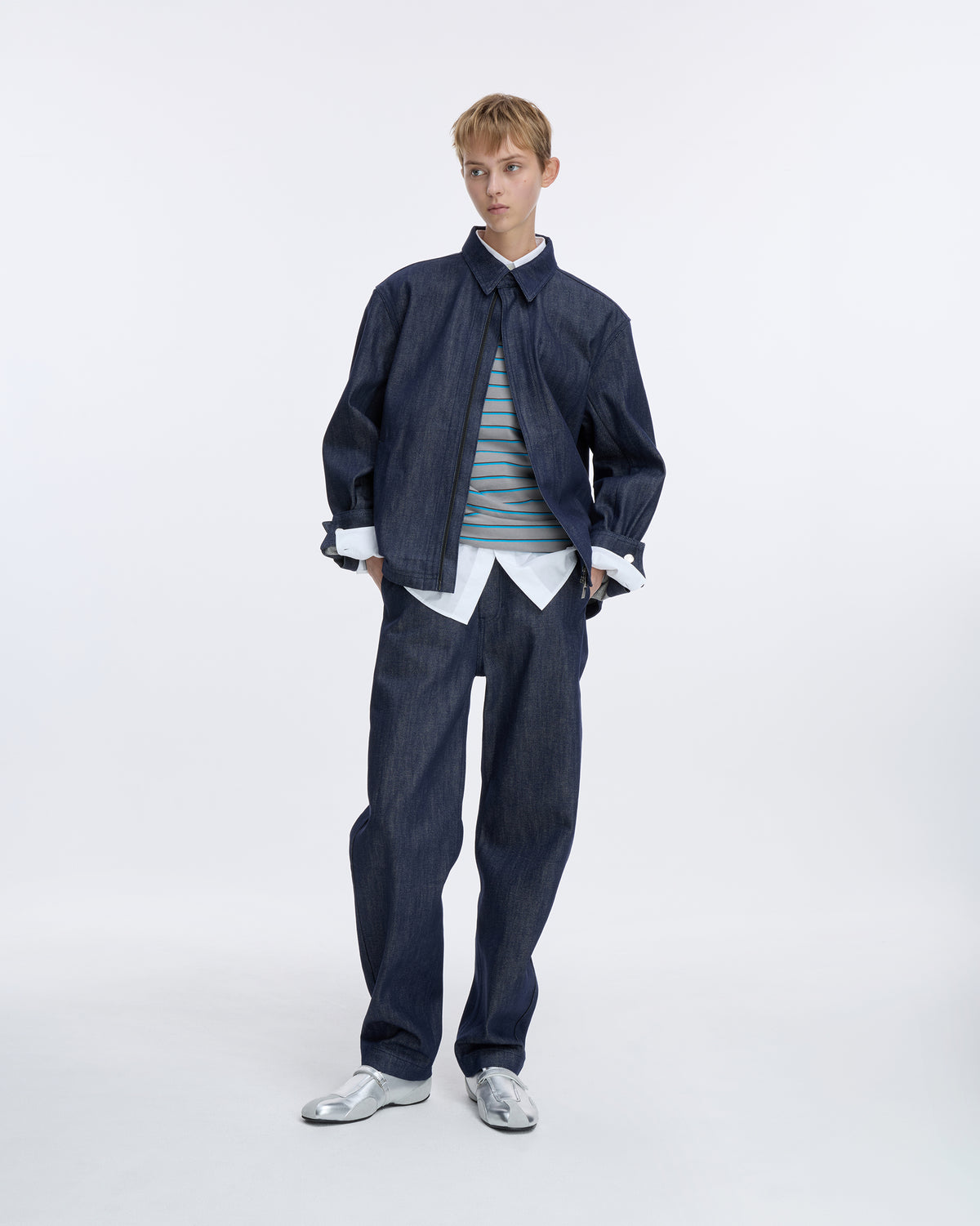 Ader Error - Sig; SV Tag jeans 08 (Dark Blue) product image 10 | TRAB K-Fashion Australia