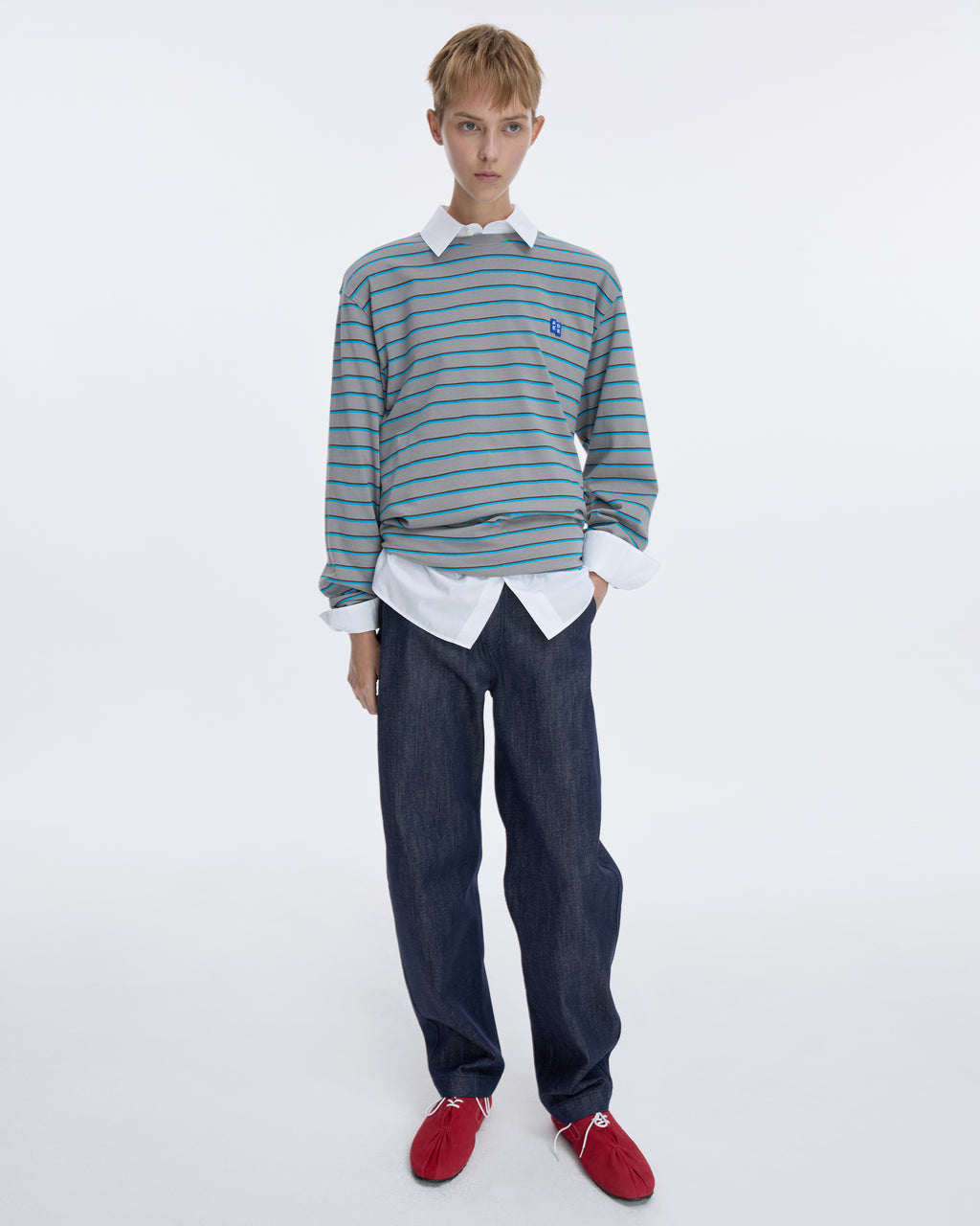 Ader Error - Sig; SV Tag jeans 08 (Dark Blue) product image 19 | TRAB K-Fashion Australia
