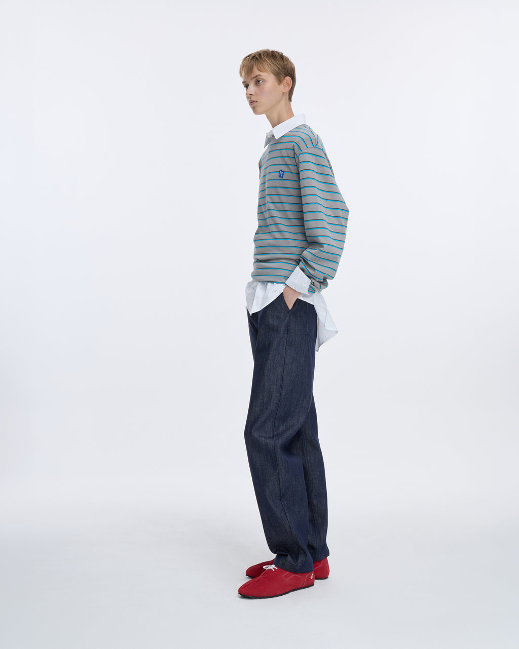 Ader Error - Sig; SV Tag jeans 08 (Dark Blue) product image 18 | TRAB K-Fashion Australia