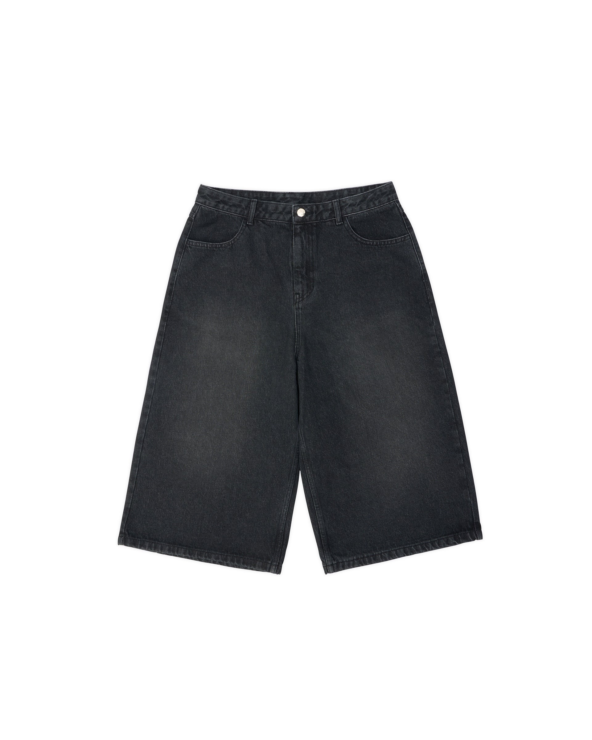 Ader Error - Sig; SV Tag short jeans 01 (Noir) product image 5 | TRAB K-Fashion Australia