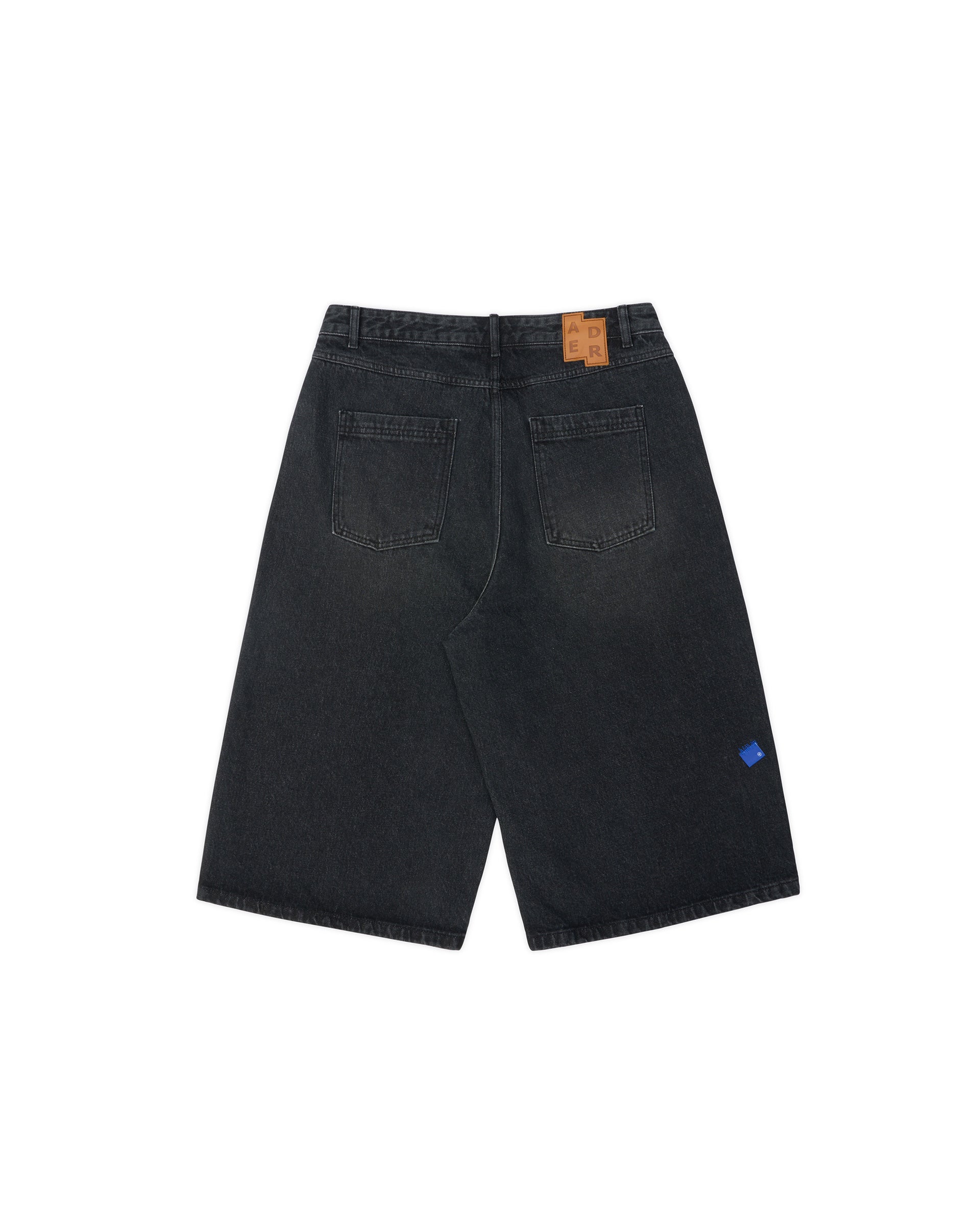Ader Error - Sig; SV Tag short jeans 01 (Noir) product image 6 | TRAB K-Fashion Australia