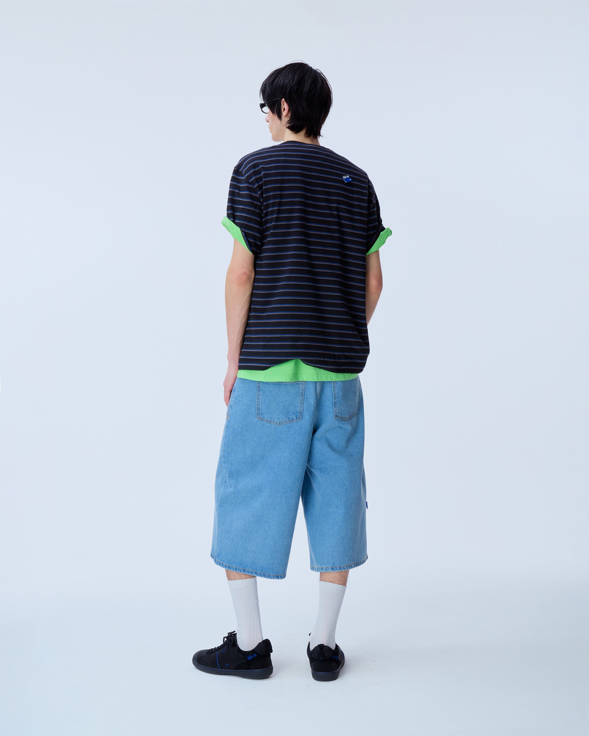 Ader Error - Sig; SV Tag short jeans 01 (Sky Blue) product image 14 | TRAB K-Fashion Australia