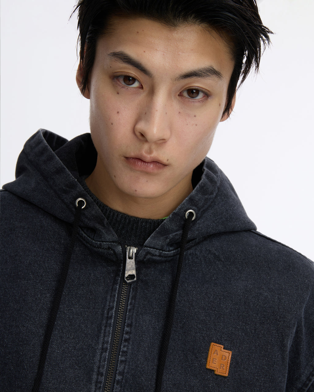 Ader Error - Sig; SV Tag hooded work jacket 01 (Noir) product image 7 | TRAB K-Fashion Australia