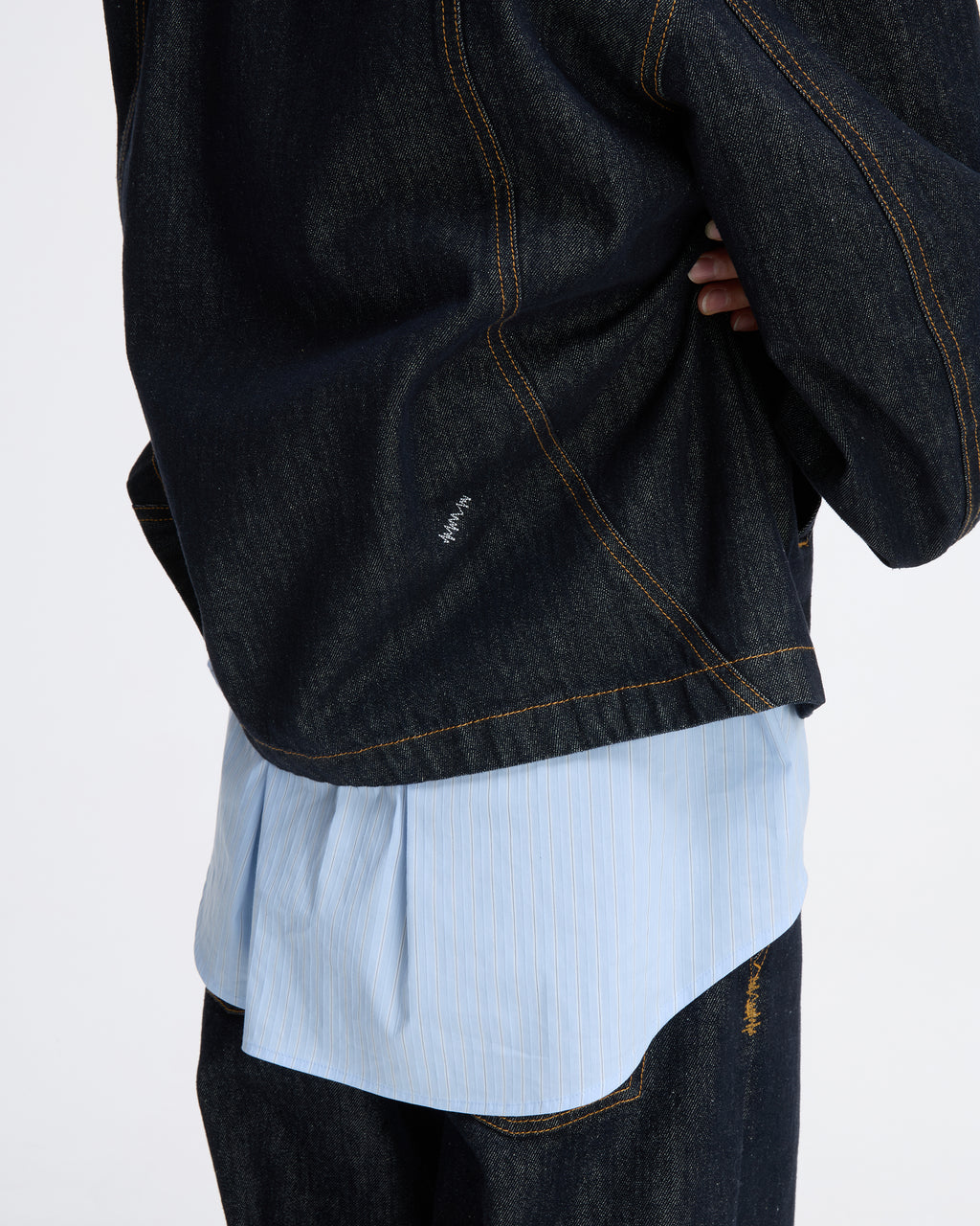 Ader Error - Sig; SV Tag Denim blazer 01 (Noir) product image 10 | TRAB K-Fashion Australia