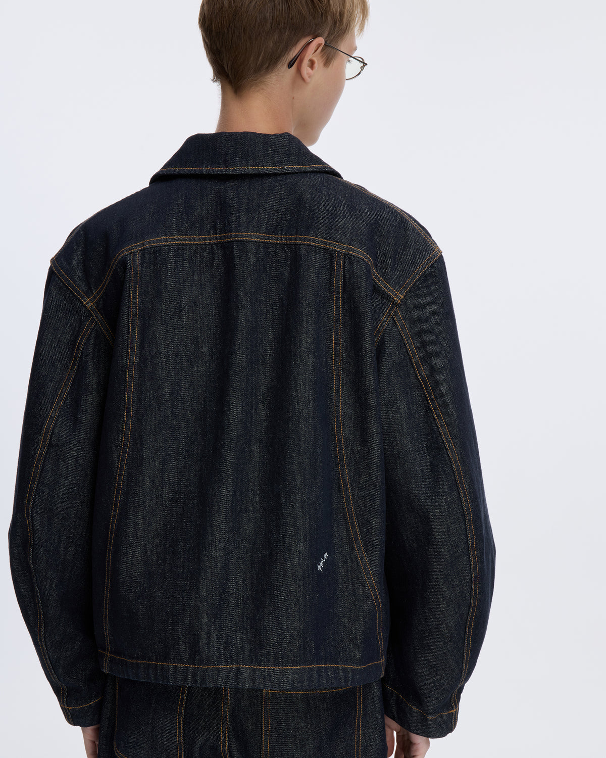 Ader Error - Sig; SV Tag Denim blazer 01 (Noir) product image 19 | TRAB K-Fashion Australia