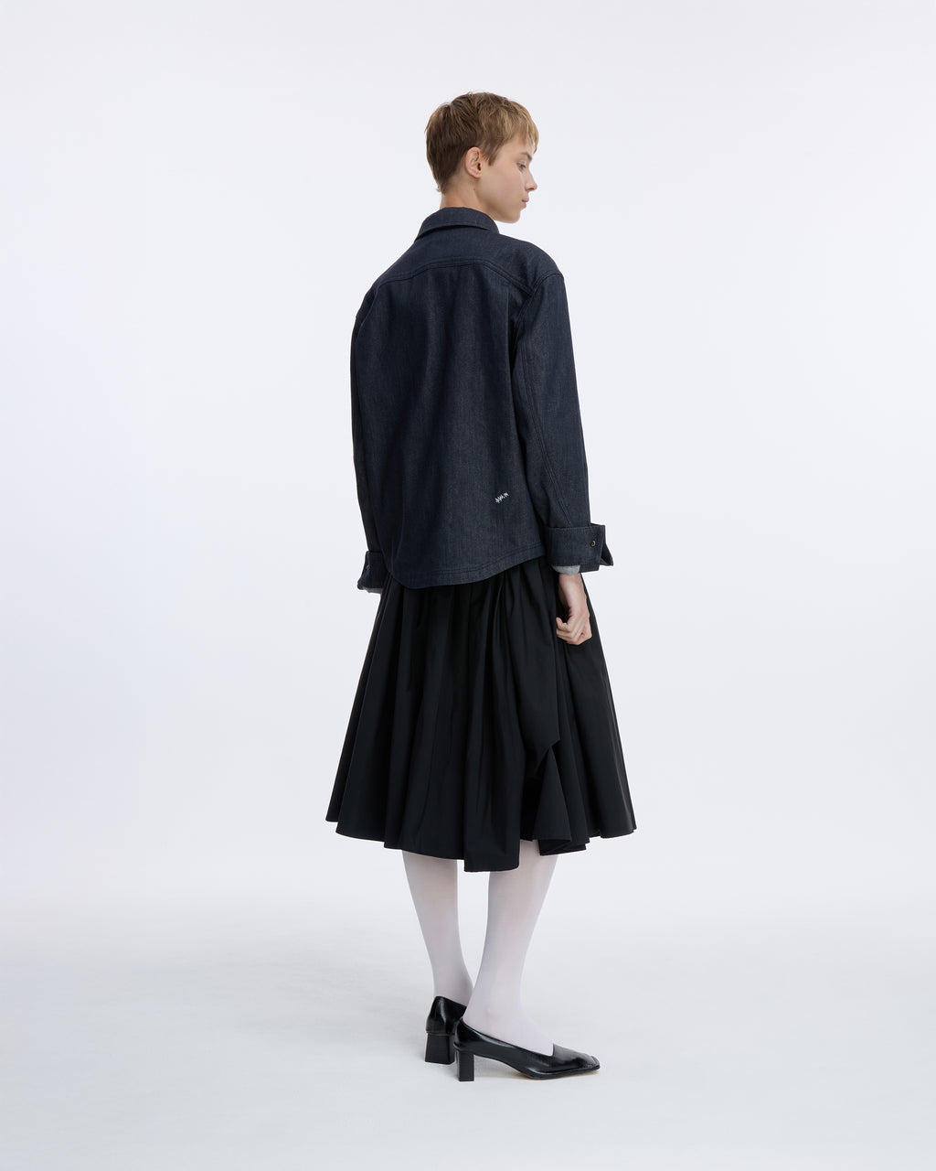 Ader Error - Sig; SV Tag Trucker jacket 02 (Dark Navy) product image 17 | TRAB K-Fashion Australia