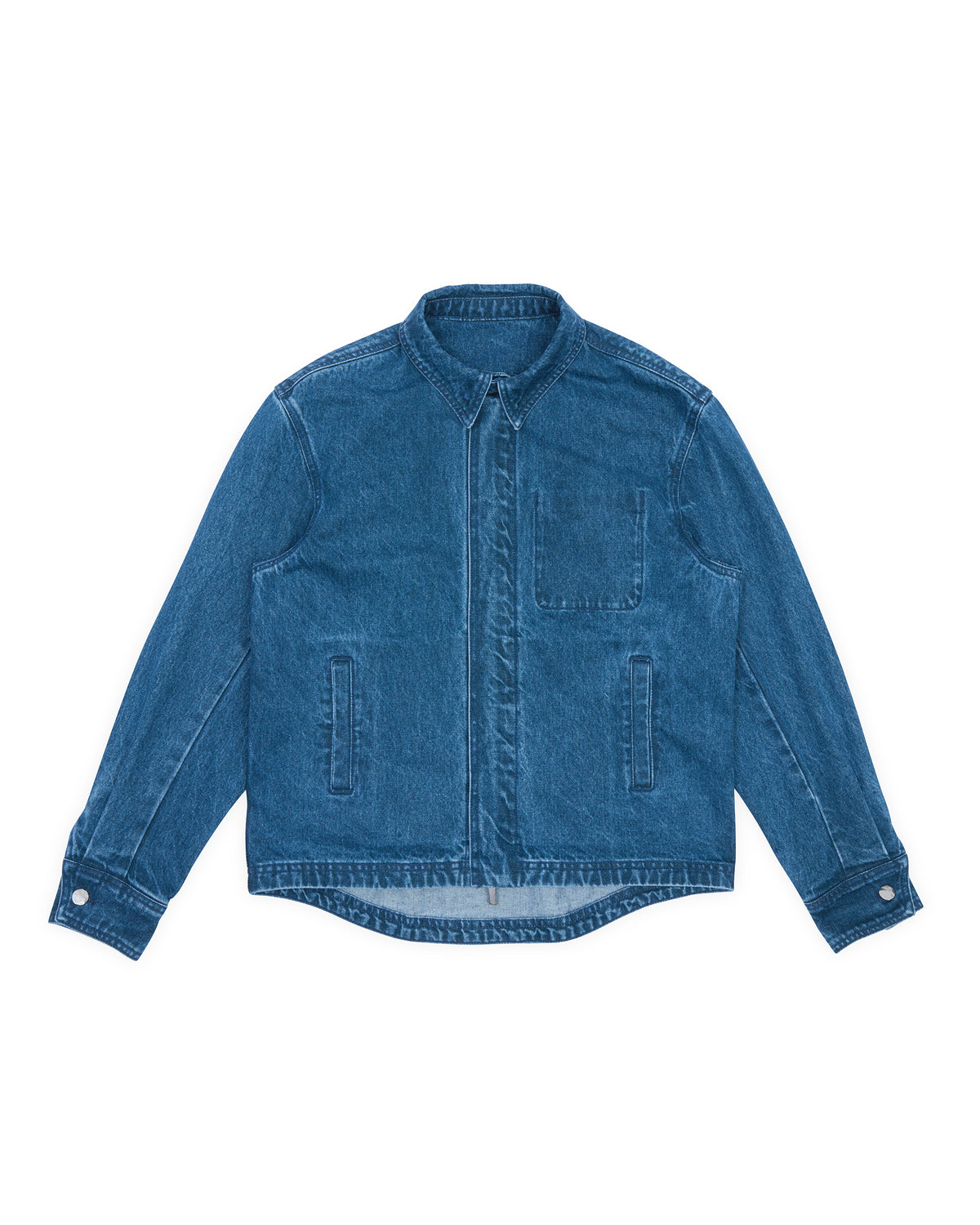 Ader Error - Sig; SV Tag Trucker jacket 03 (Blue) product image 15 | TRAB K-Fashion Australia