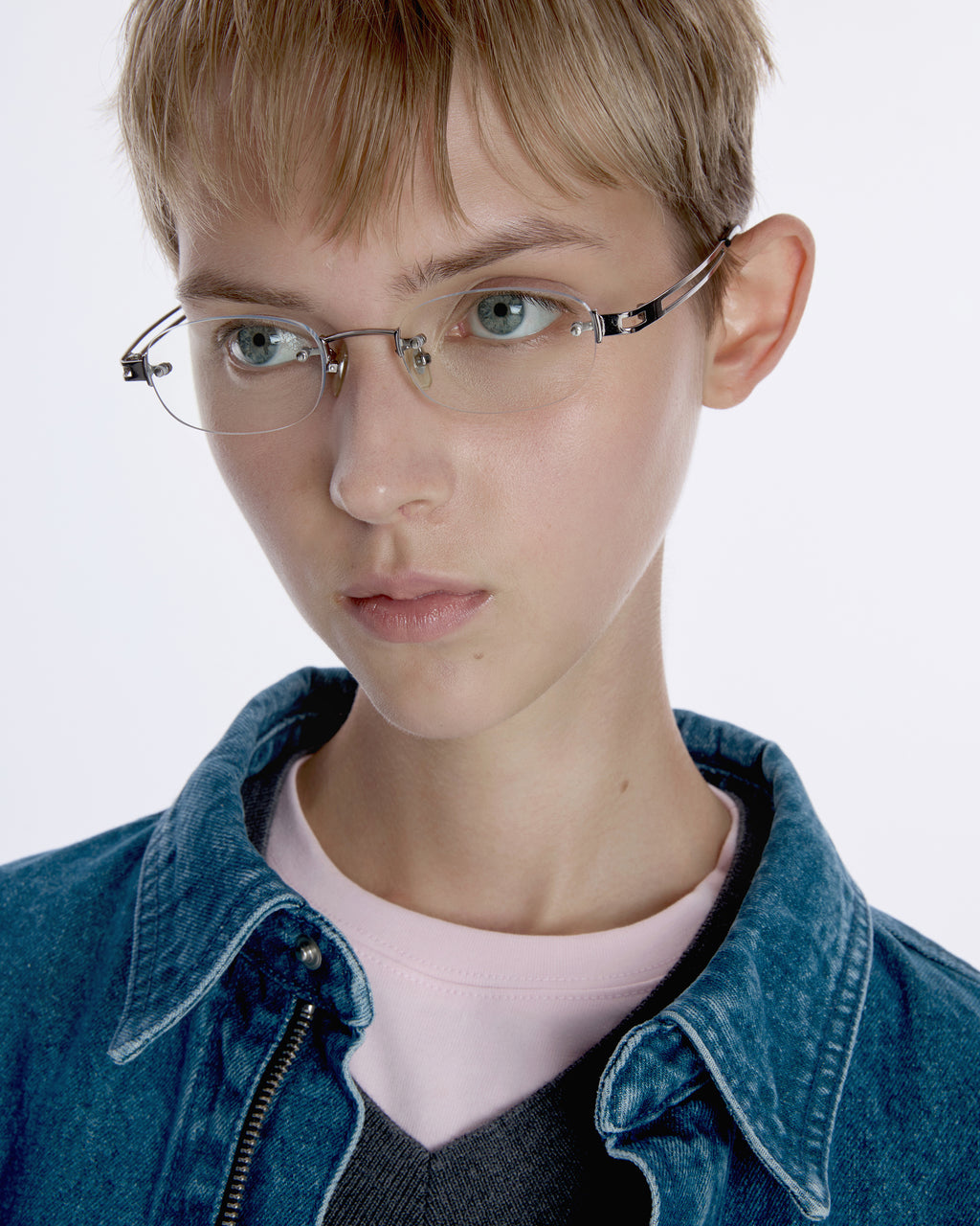 Ader Error - Sig; SV Tag Trucker jacket 03 (Blue) product image 13 | TRAB K-Fashion Australia