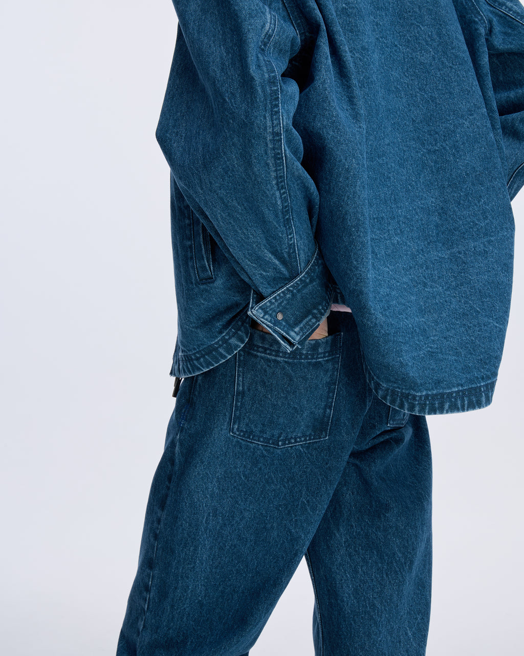 Ader Error - Sig; SV Tag Trucker jacket 03 (Blue) product image 14 | TRAB K-Fashion Australia