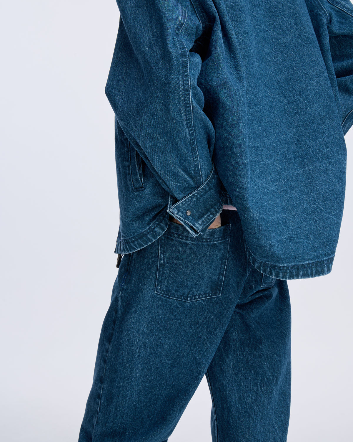 Ader Error - Sig; SV Tag Trucker jacket 03 (Blue) product image 14 | TRAB K-Fashion Australia