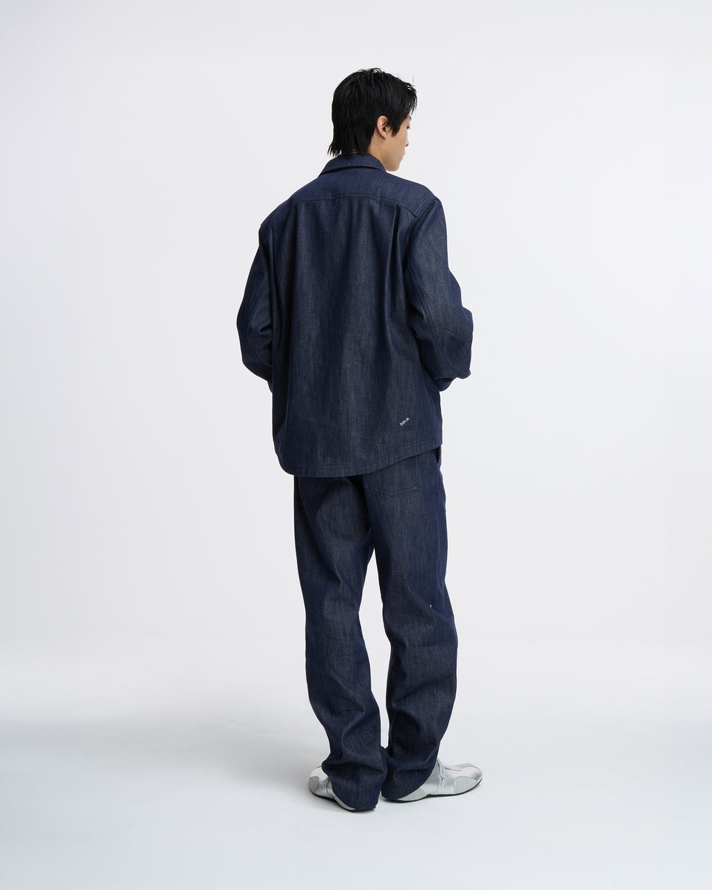 Ader Error - Sig; SV Tag Trucker jacket 03 (Dark Blue) product image 3 | TRAB K-Fashion Australia