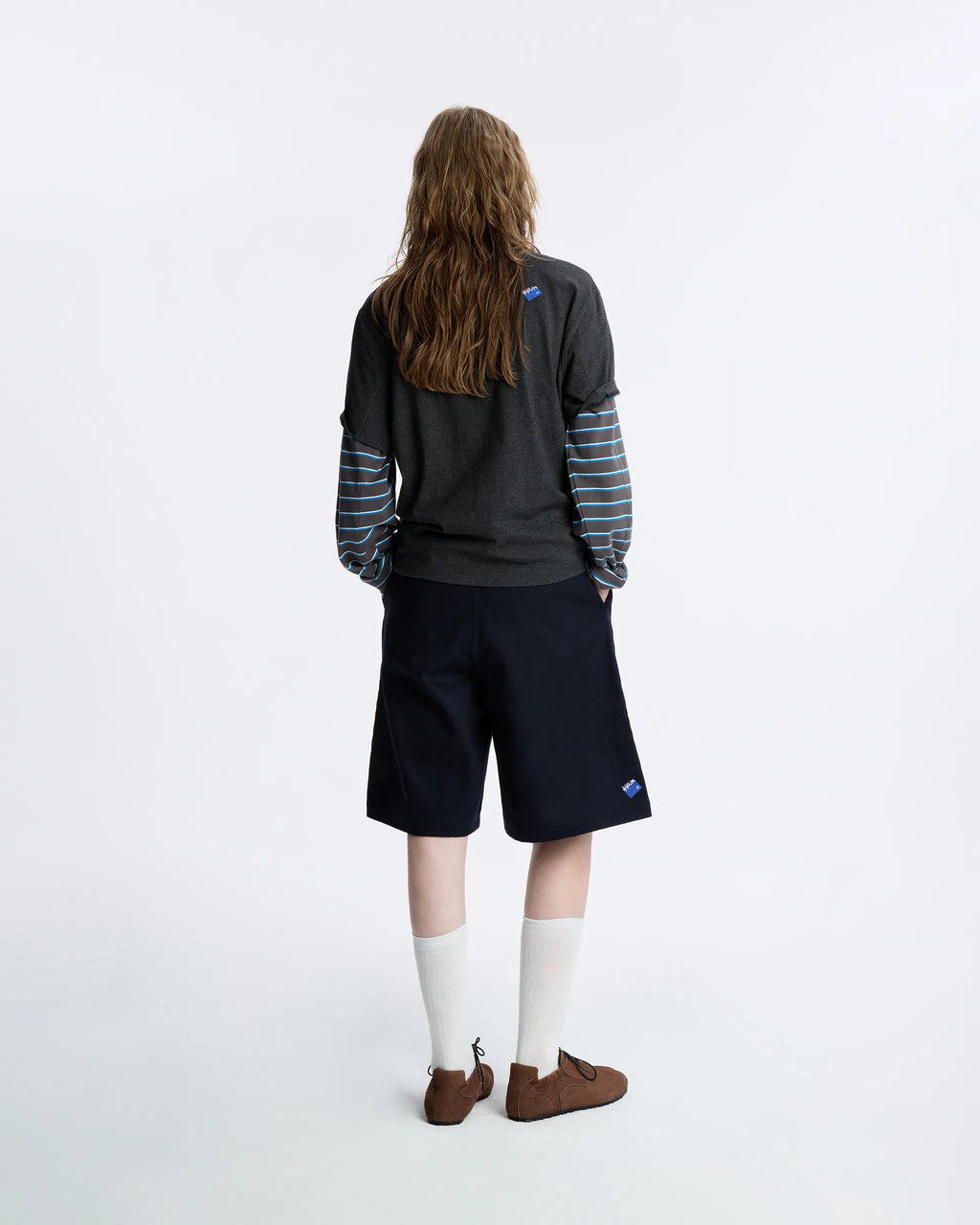 Ader Error - Sig; BL Tag T-Shirt 07 (Charcoal) product image 6 | TRAB K-Fashion Australia