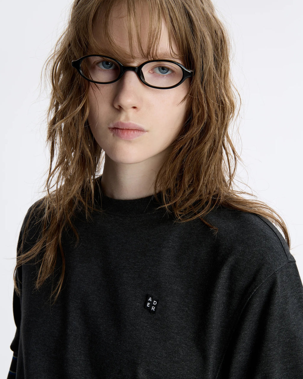 Ader Error - Sig; BL Tag T-Shirt 07 (Charcoal) product image 7 | TRAB K-Fashion Australia