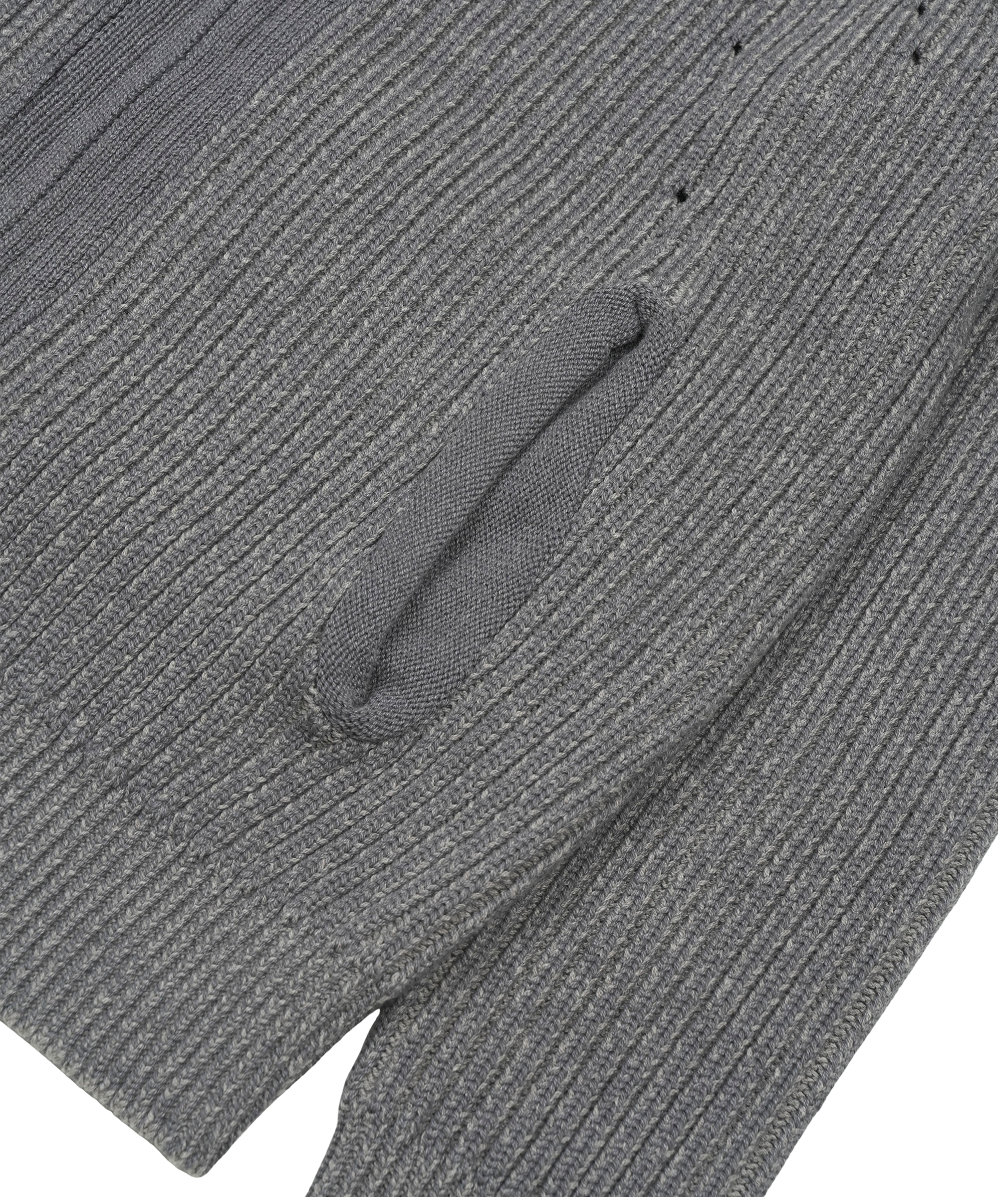 San San Gear - Button Zip-Up Knit (Blue Charcoal) product image 4 | TRAB K-Fashion Australia