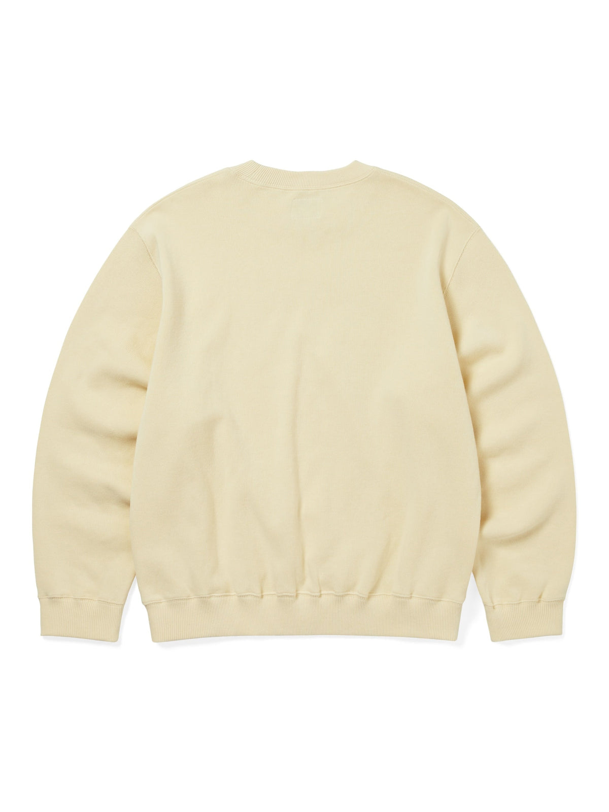 thisisneverthat - Basic Note Crewneck (Pale Lemon) product image 3 | TRAB K-Fashion Australia