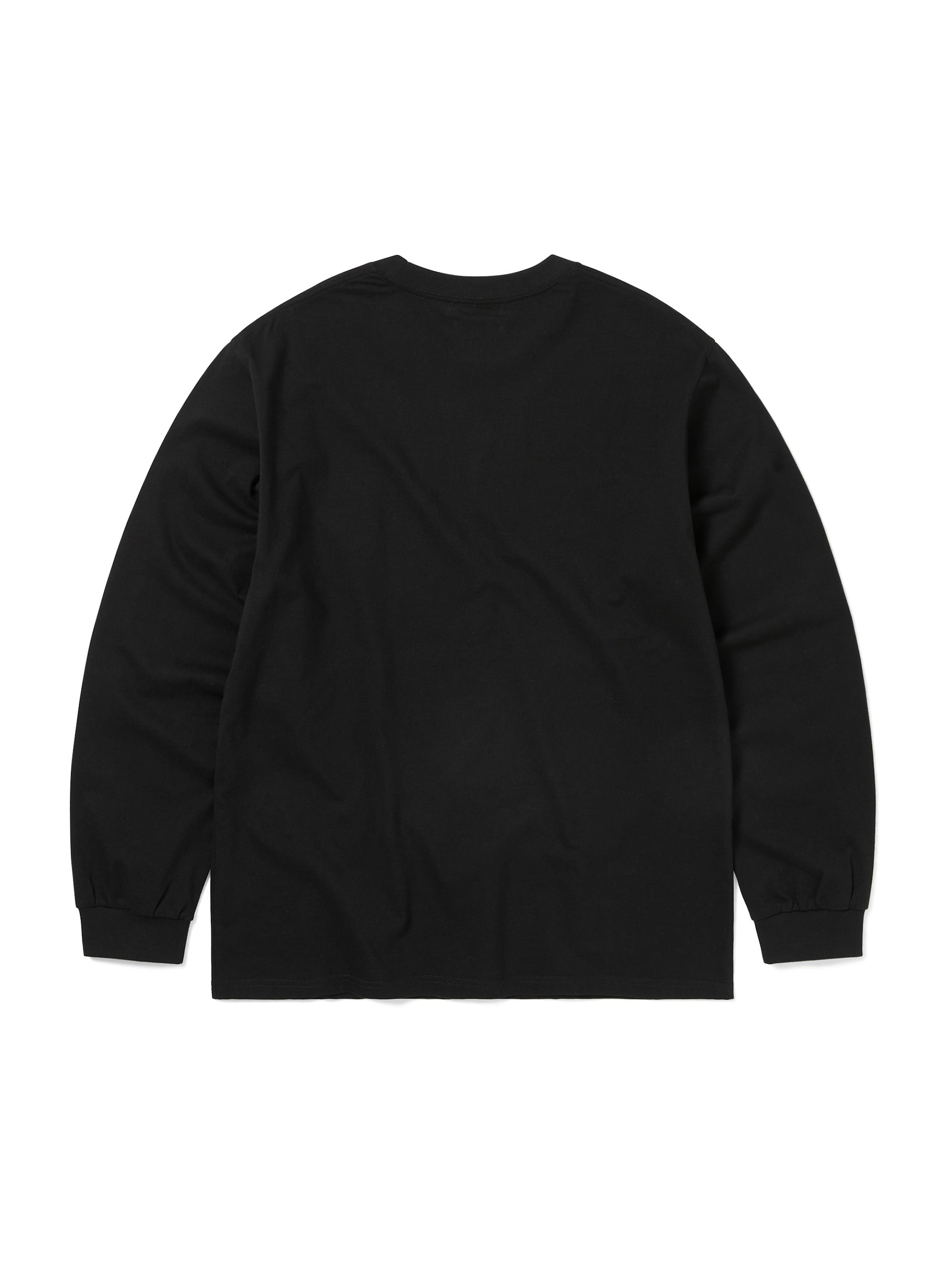 thisisneverthat - Basic Pocket L/S Tee (Black) product image 3 | TRAB K-Fashion Australia