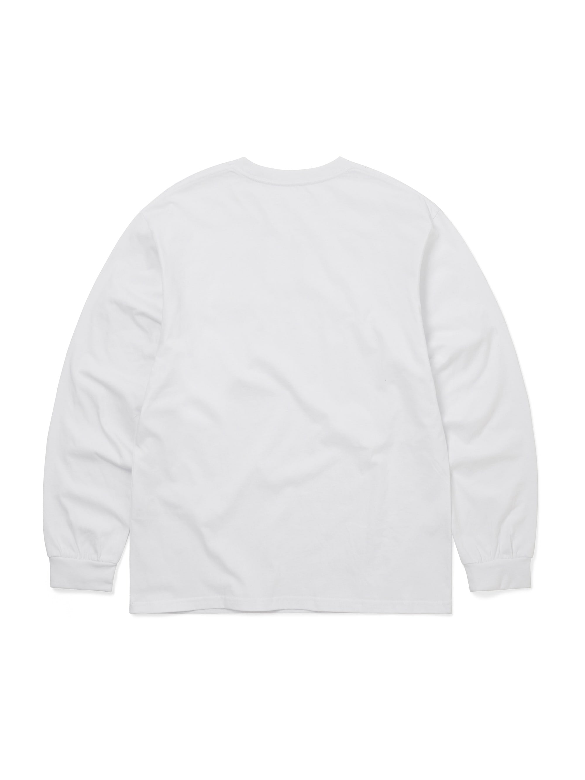 thisisneverthat - Basic Pocket L/S Tee (White) product image 3 | TRAB K-Fashion Australia