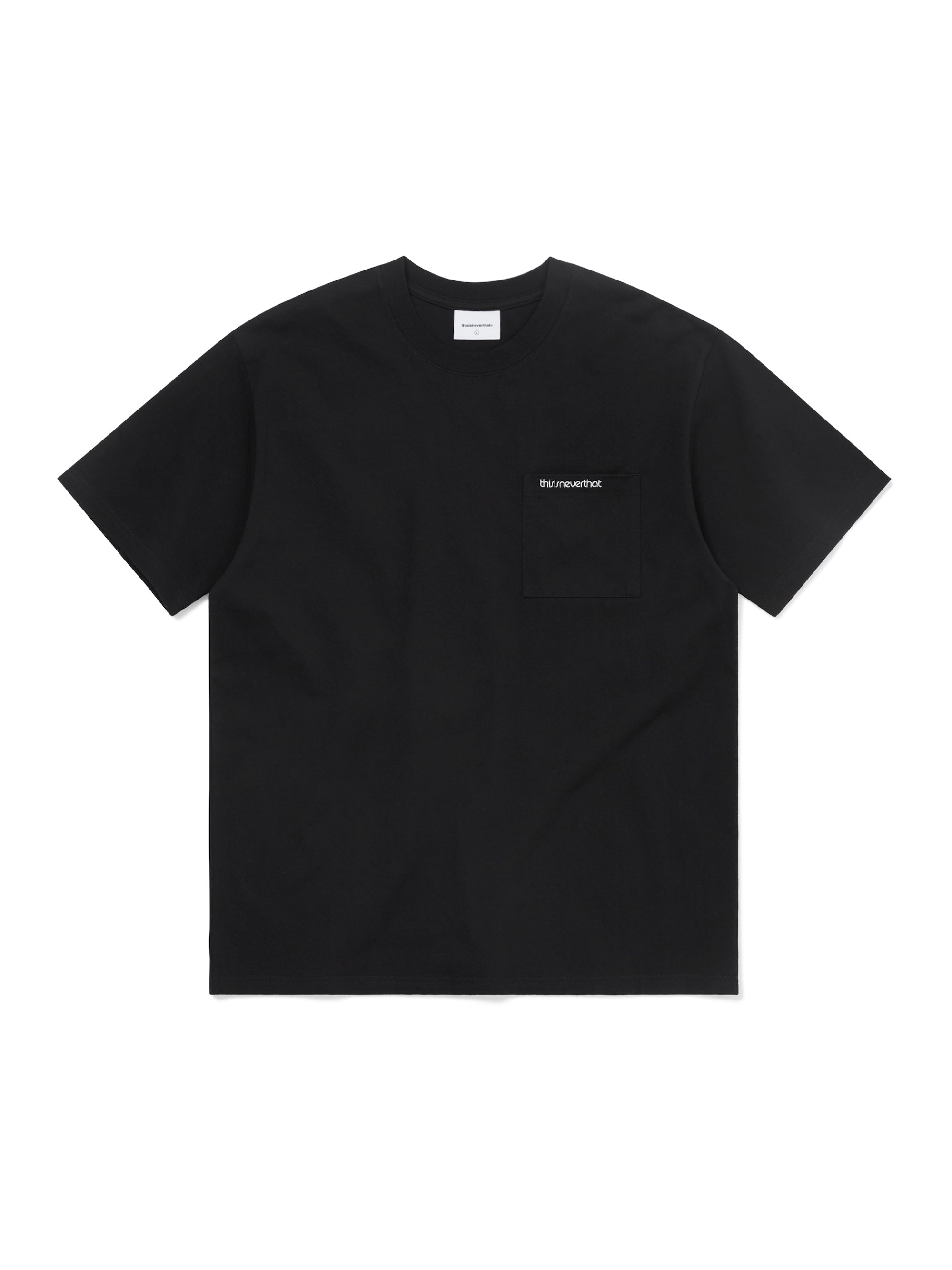 thisisneverthat - Basic Pocket Tee (Heather Black) product image 1 | TRAB K-Fashion Australia