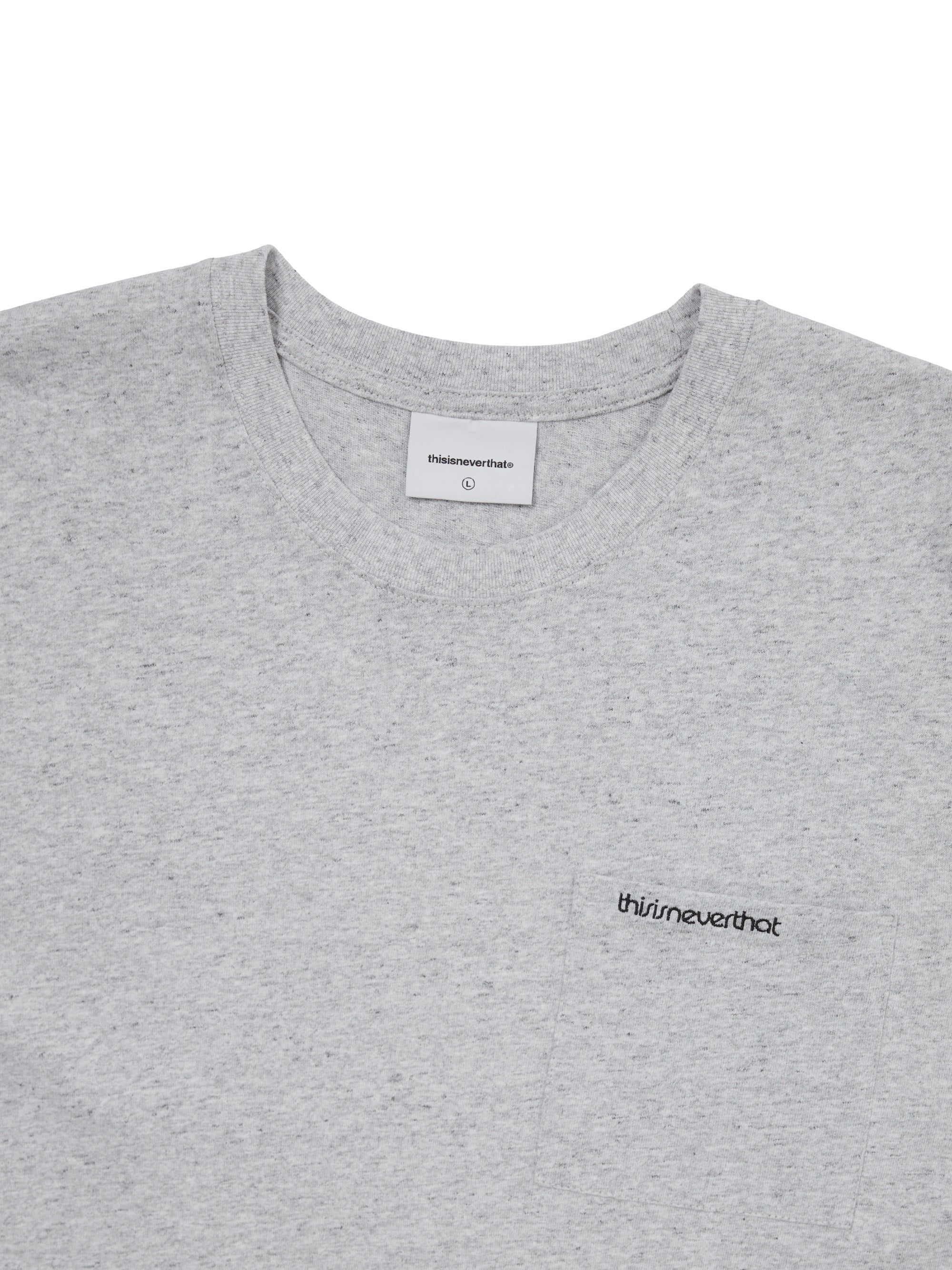 thisisneverthat - Basic Pocket Tee (Heather Grey) product image 2 | TRAB K-Fashion Australia