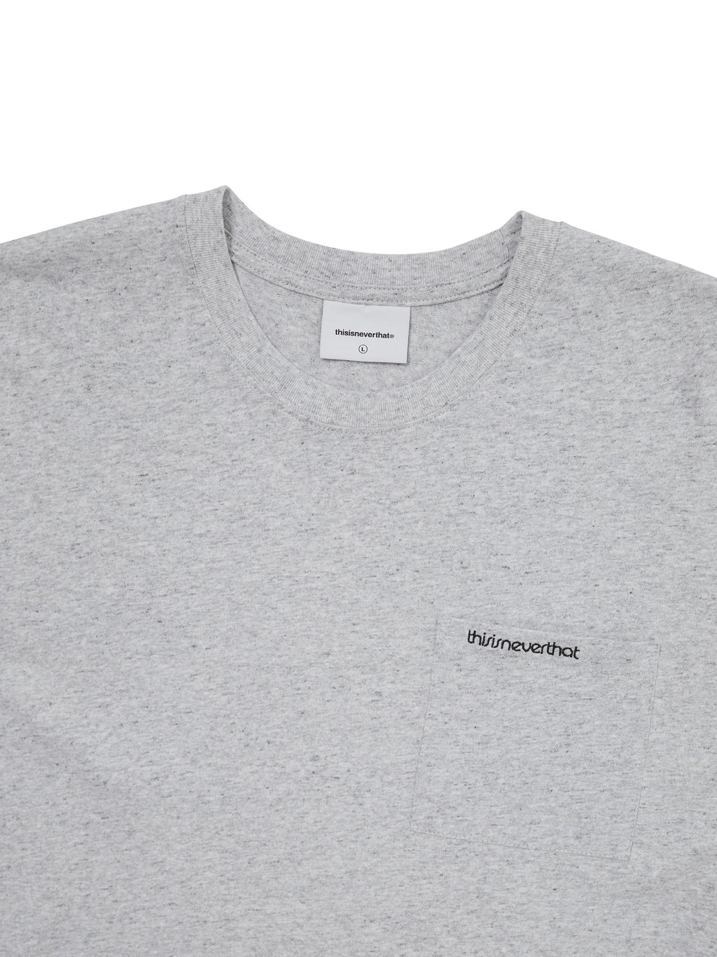 thisisneverthat - Basic Pocket Tee (Heather Grey) product image 2 | TRAB K-Fashion Australia