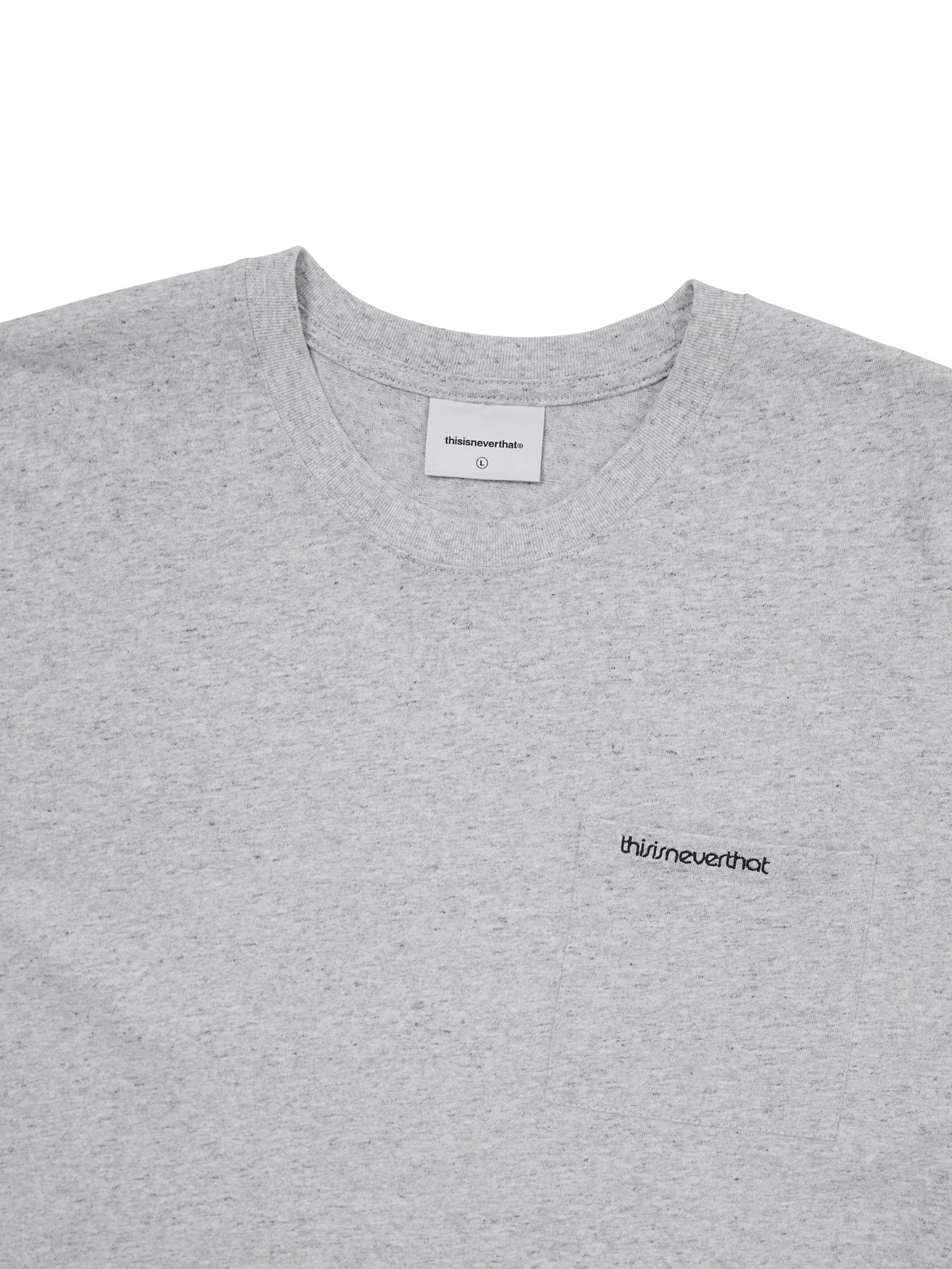 thisisneverthat - Basic Pocket Tee (Heather Grey) product image 2 | TRAB K-Fashion Australia