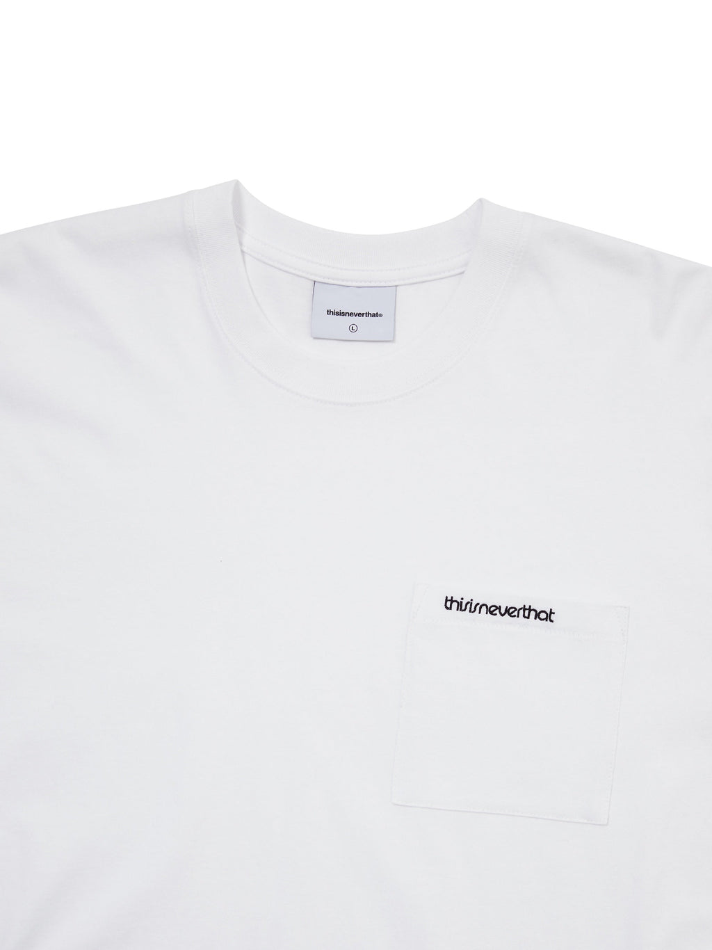 thisisneverthat - Basic Pocket Tee (White) product image 2 | TRAB K-Fashion Australia