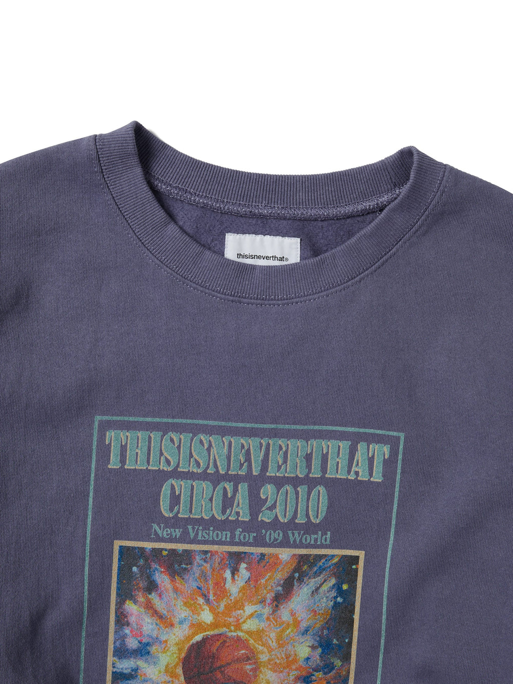 thisisneverthat - Basketball Hoop Crewneck (Violet) product image 2 | TRAB K-Fashion Australia