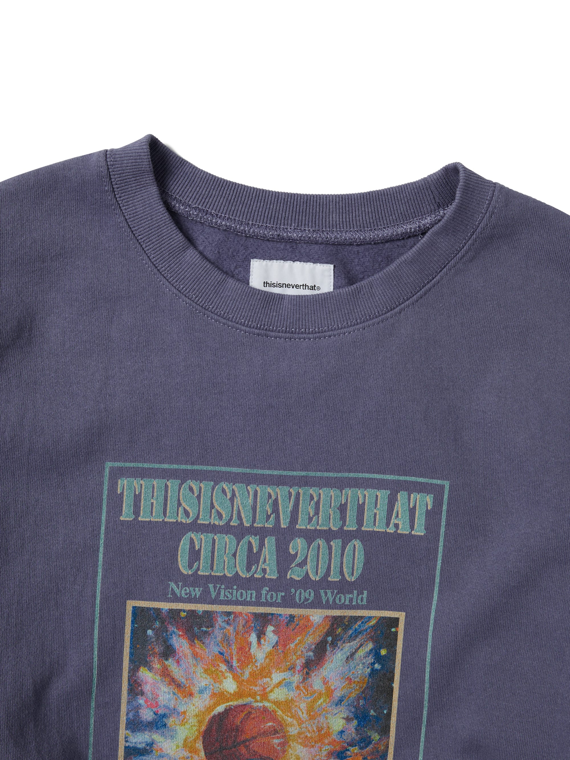 thisisneverthat - Basketball Hoop Crewneck (Violet) product image 2 | TRAB K-Fashion Australia