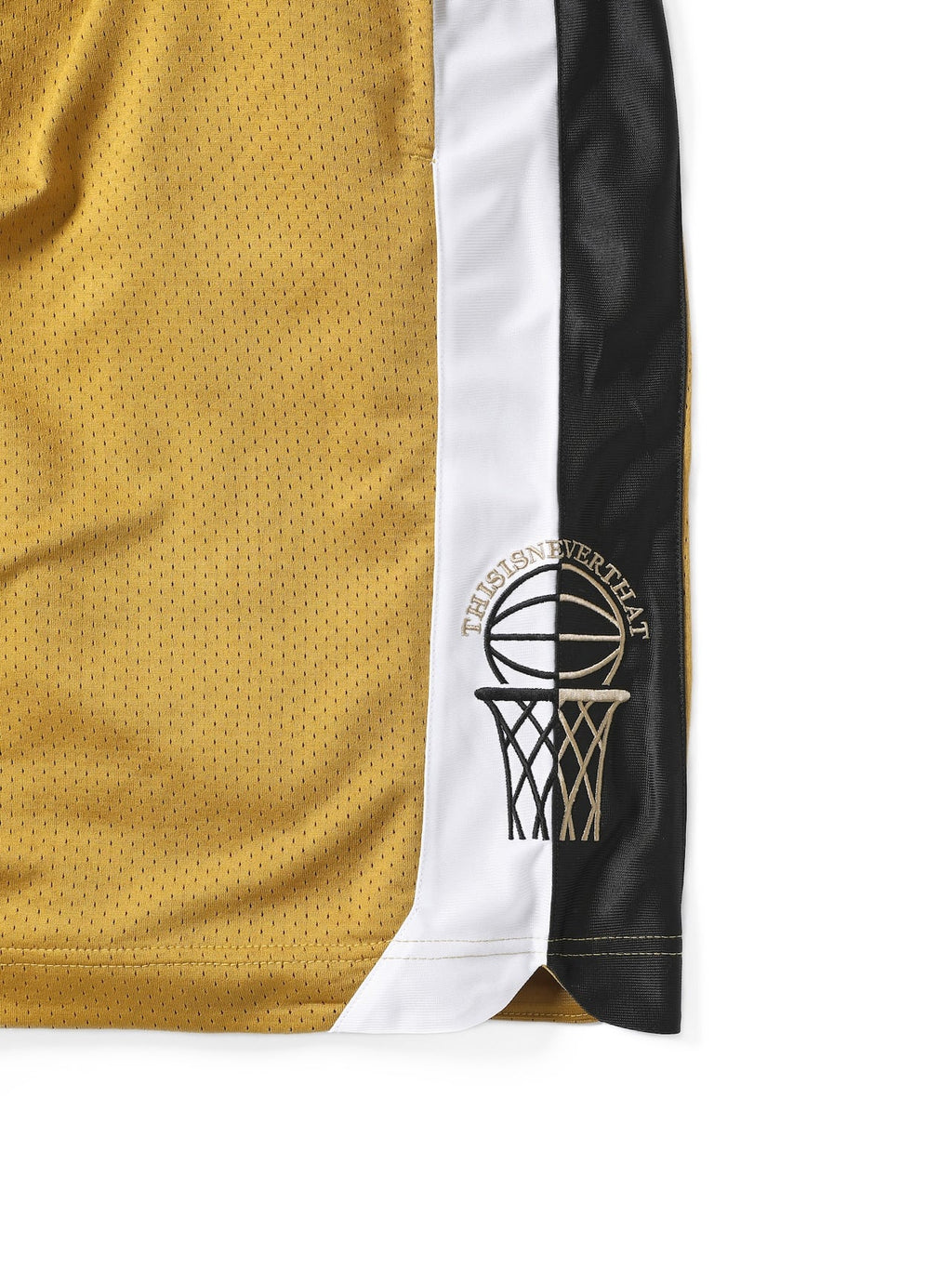 thisisneverthat - (SS24) Basketball Short (Gold) product image 4 | TRAB K-Fashion Australia