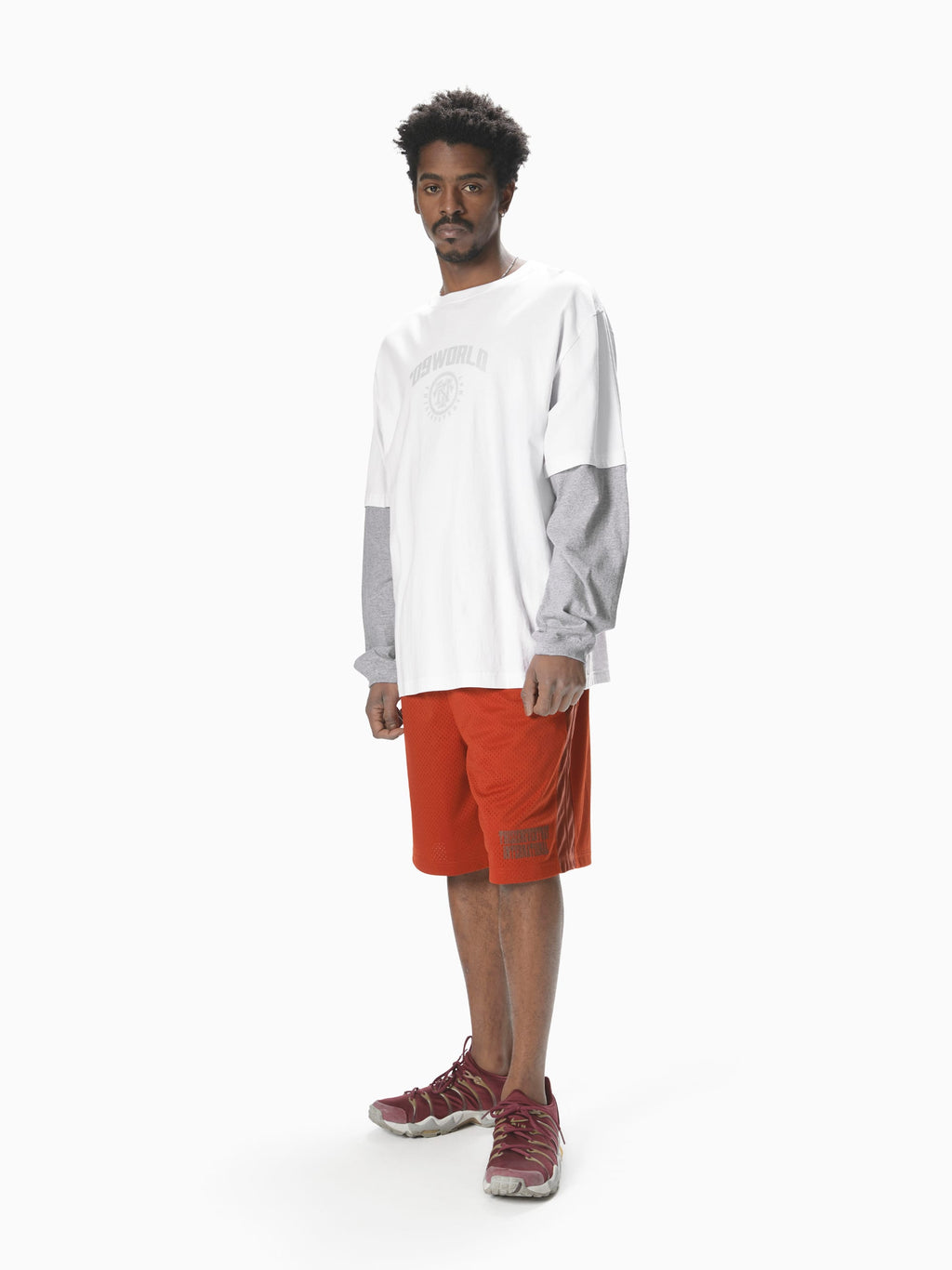 thisisneverthat - Basketball Short (Orange) product image 5 | TRAB K-Fashion Australia