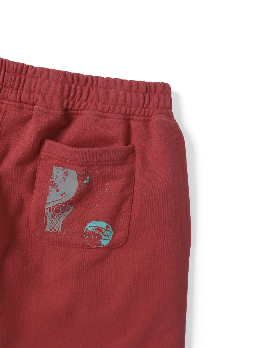 thisisneverthat - Basketball Sweatshort (Red) product image 6 | TRAB K-Fashion Australia