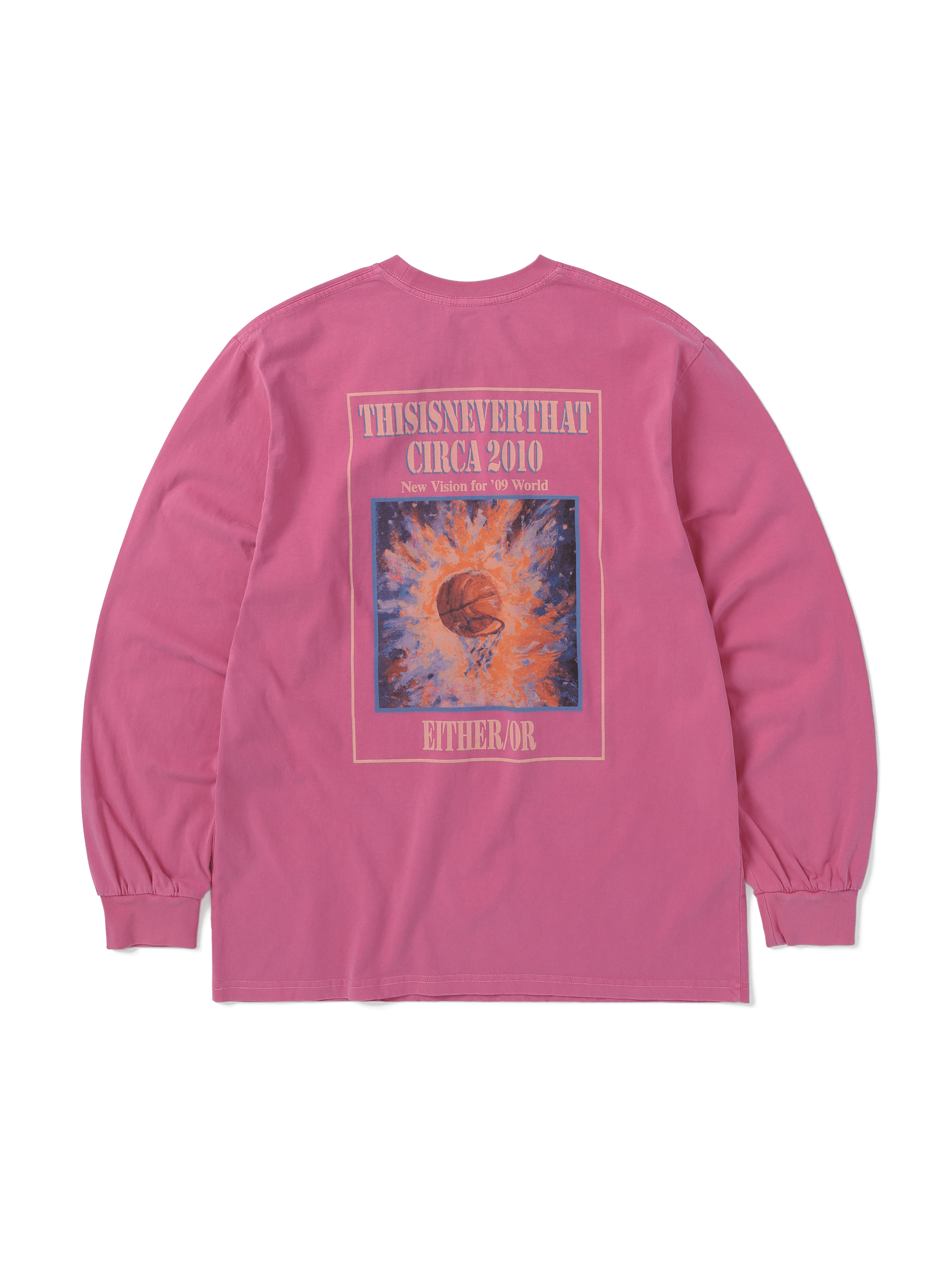 thisisneverthat - Basketball Hoop L/S Tee (Taffy) product image 1 | TRAB K-Fashion Australia