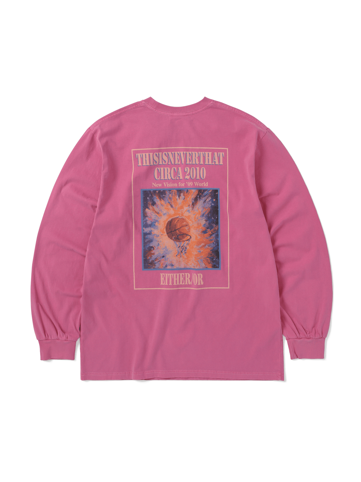 thisisneverthat - Basketball Hoop L/S Tee (Taffy) product image 1 | TRAB K-Fashion Australia