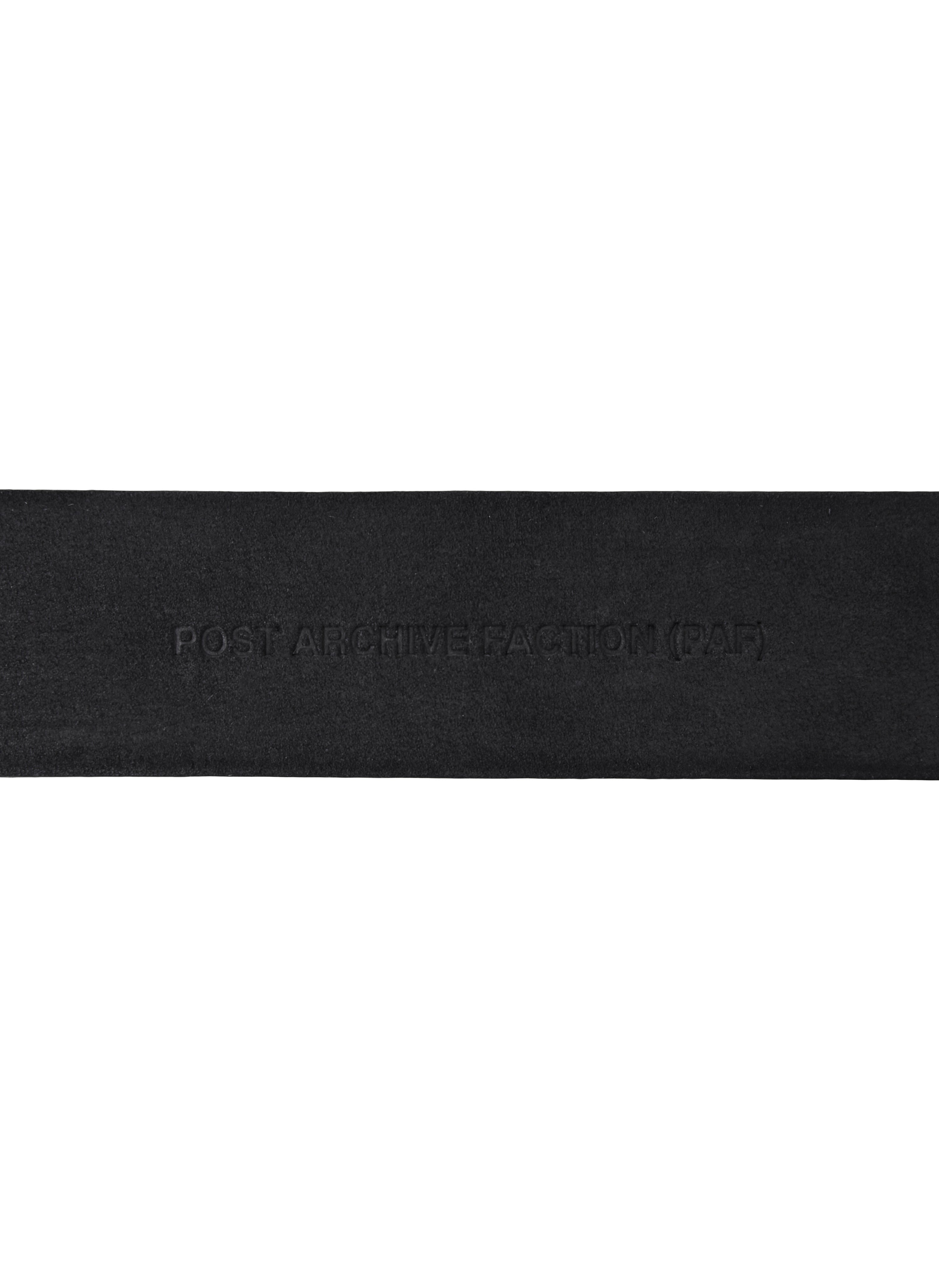 Post Archive Faction - Belt 01 (Matte Black) product image 3 | TRAB K-Fashion Australia