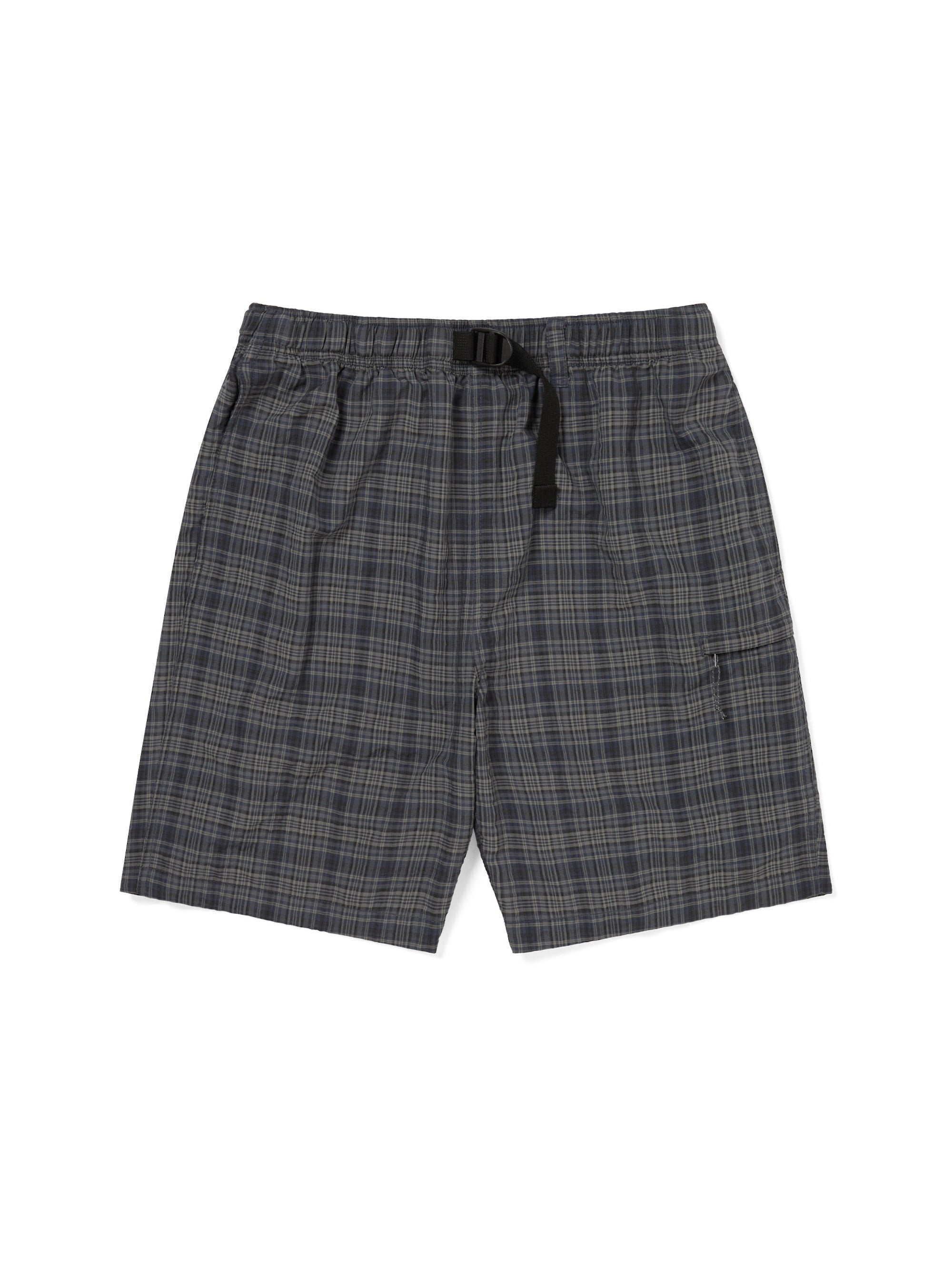 thisisneverthat - Belted Check Short (Dark Navy) product image 1 | TRAB K-Fashion Australia