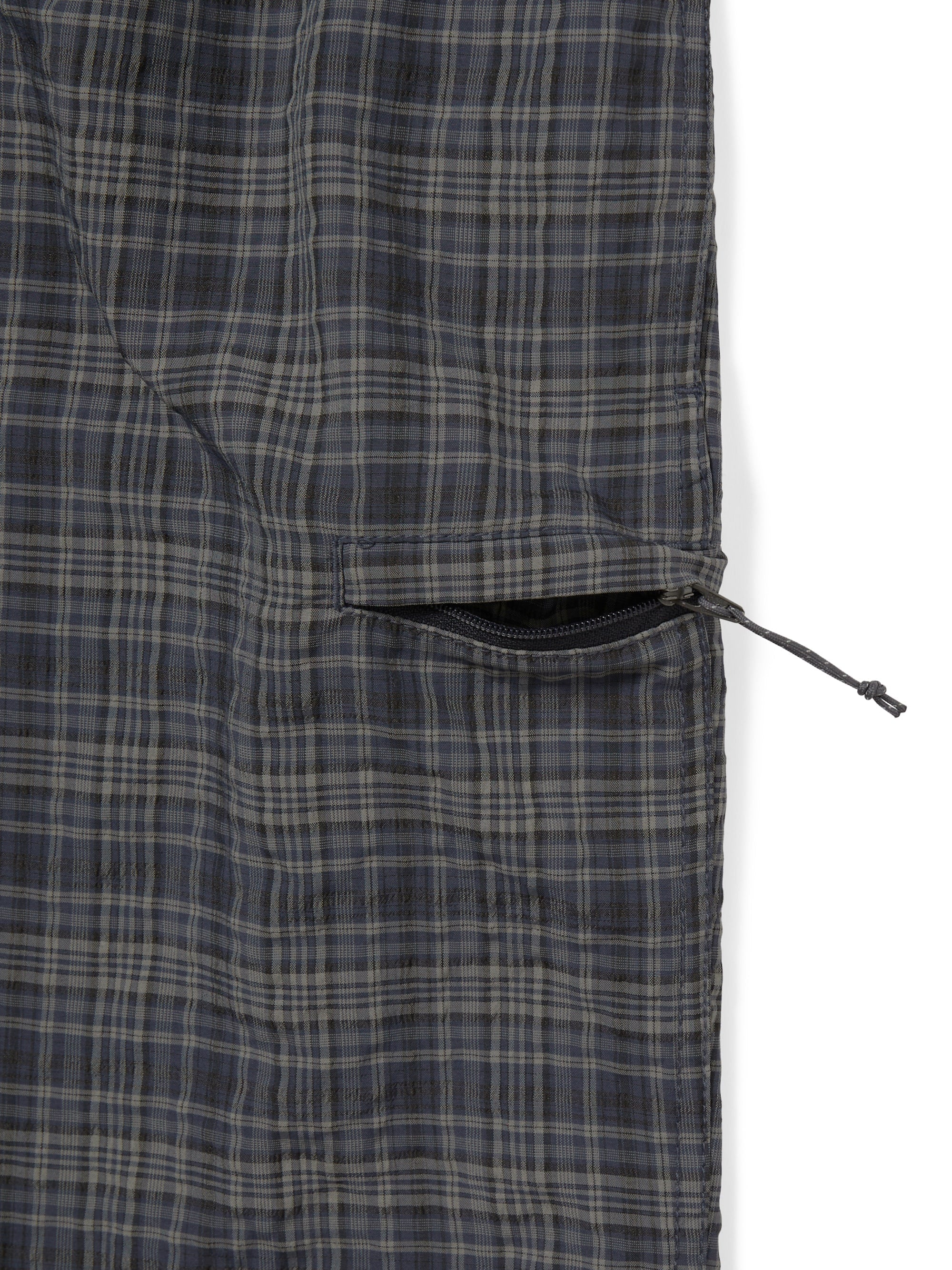 thisisneverthat - Belted Check Short (Navy) product image 3 | TRAB K-Fashion Australia