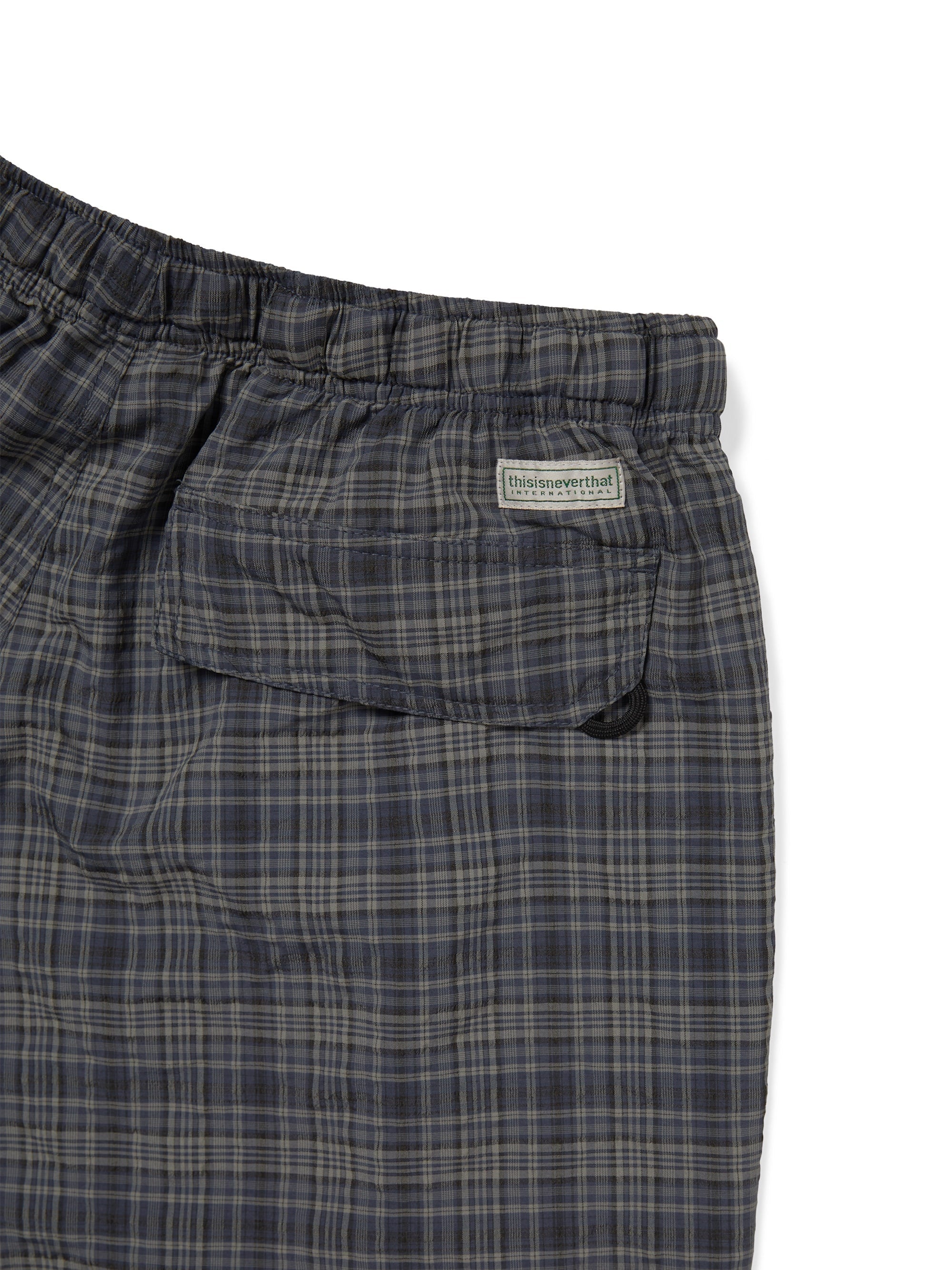thisisneverthat - Belted Check Short (Navy) product image 4 | TRAB K-Fashion Australia