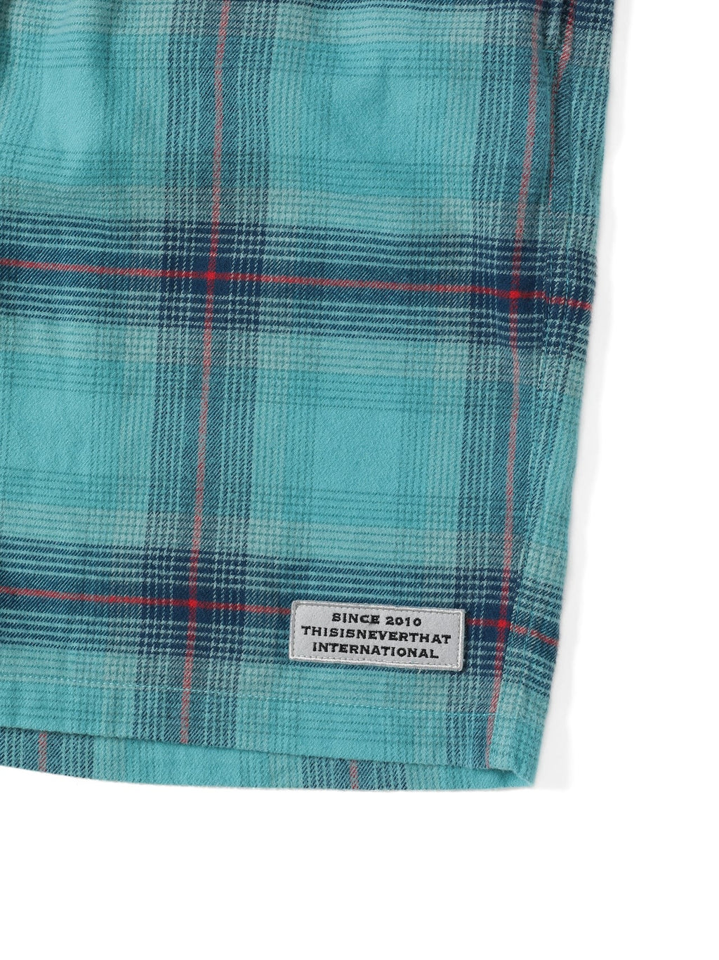 thisisneverthat - Belted Check short (Green) product image 3 | TRAB K-Fashion Australia