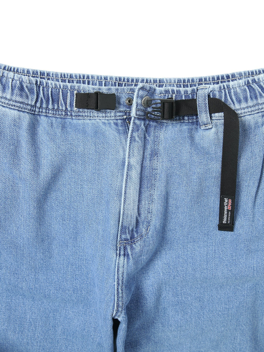 thisisneverthat - Belted Denim Pant Light (blue) product image 2 | TRAB K-Fashion Australia