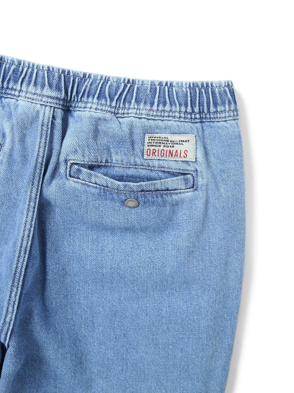 thisisneverthat - Belted Denim Pant Light (blue) product image 4 | TRAB K-Fashion Australia