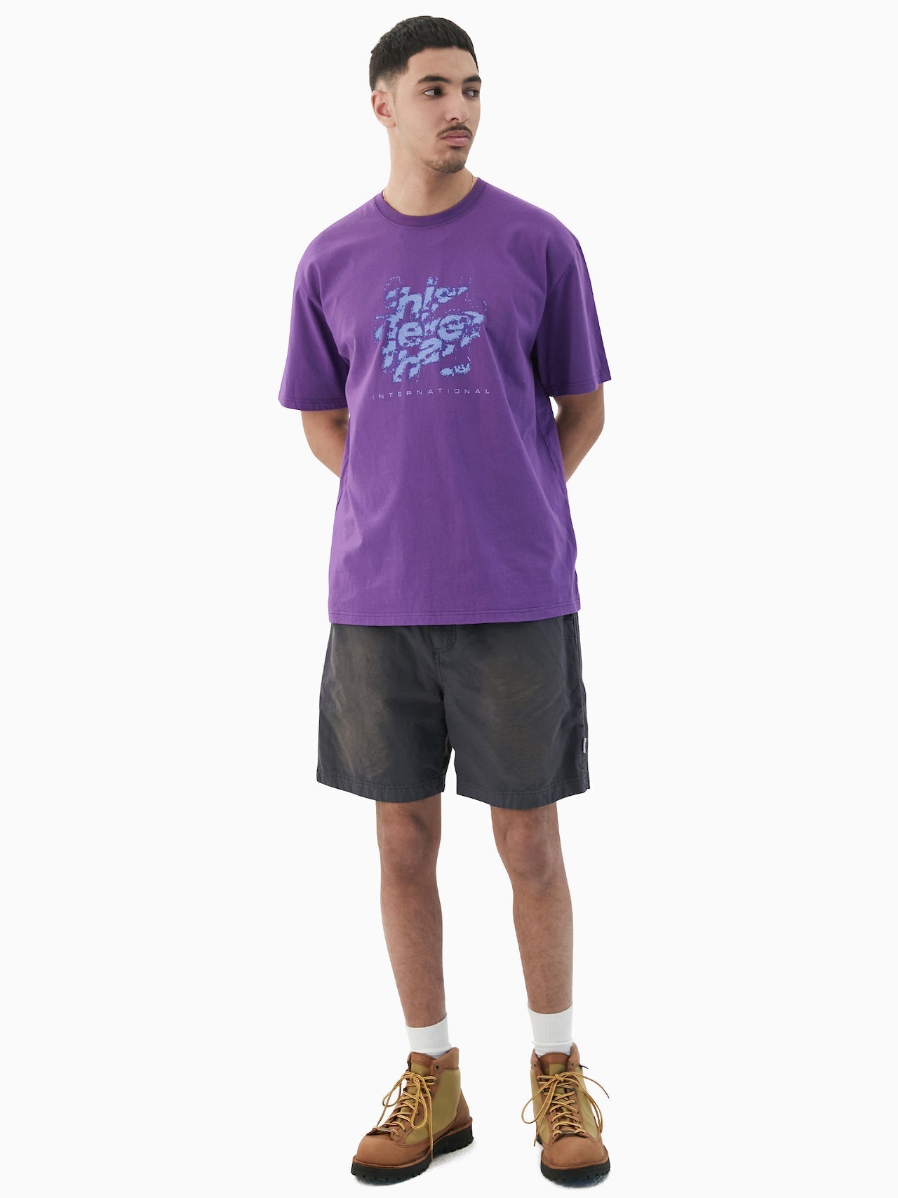 thisisneverthat - Belted Dying Short (grey) product image 7 | TRAB K-Fashion Australia