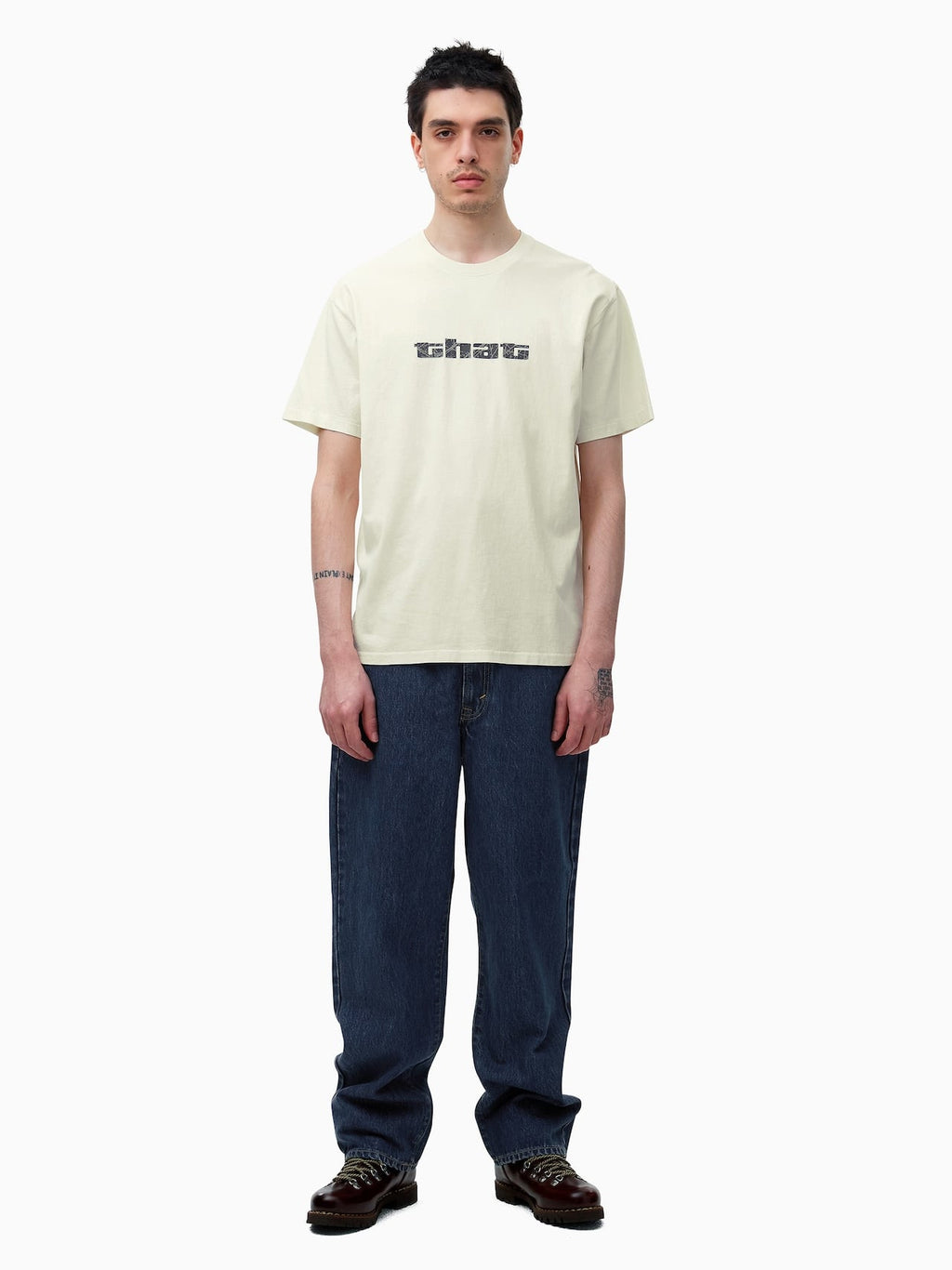 thisisneverthat - Big Initial Tee (Ivory) product image 4 | TRAB K-Fashion Australia
