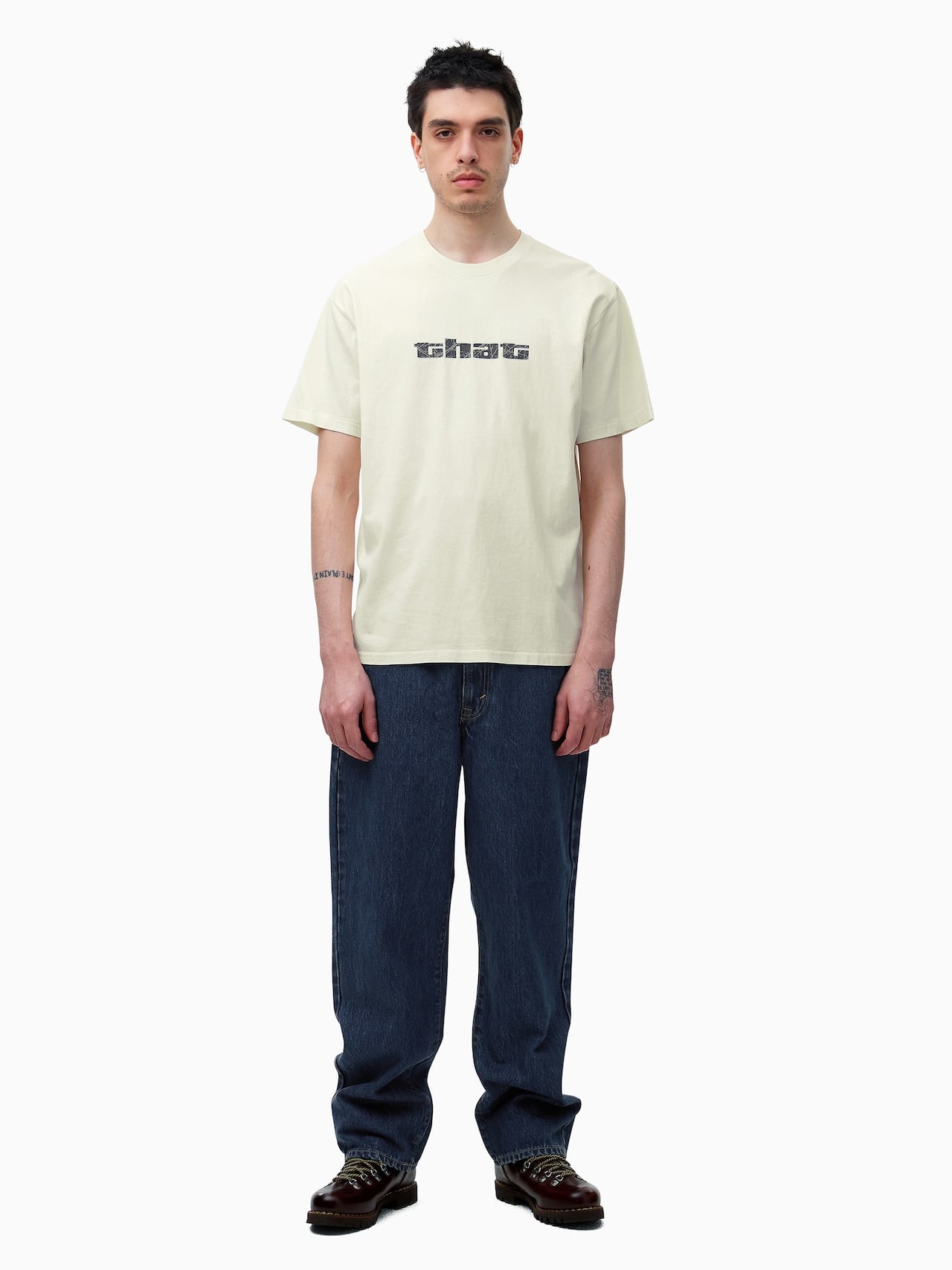 thisisneverthat - Big Initial Tee (Ivory) product image 4 | TRAB K-Fashion Australia
