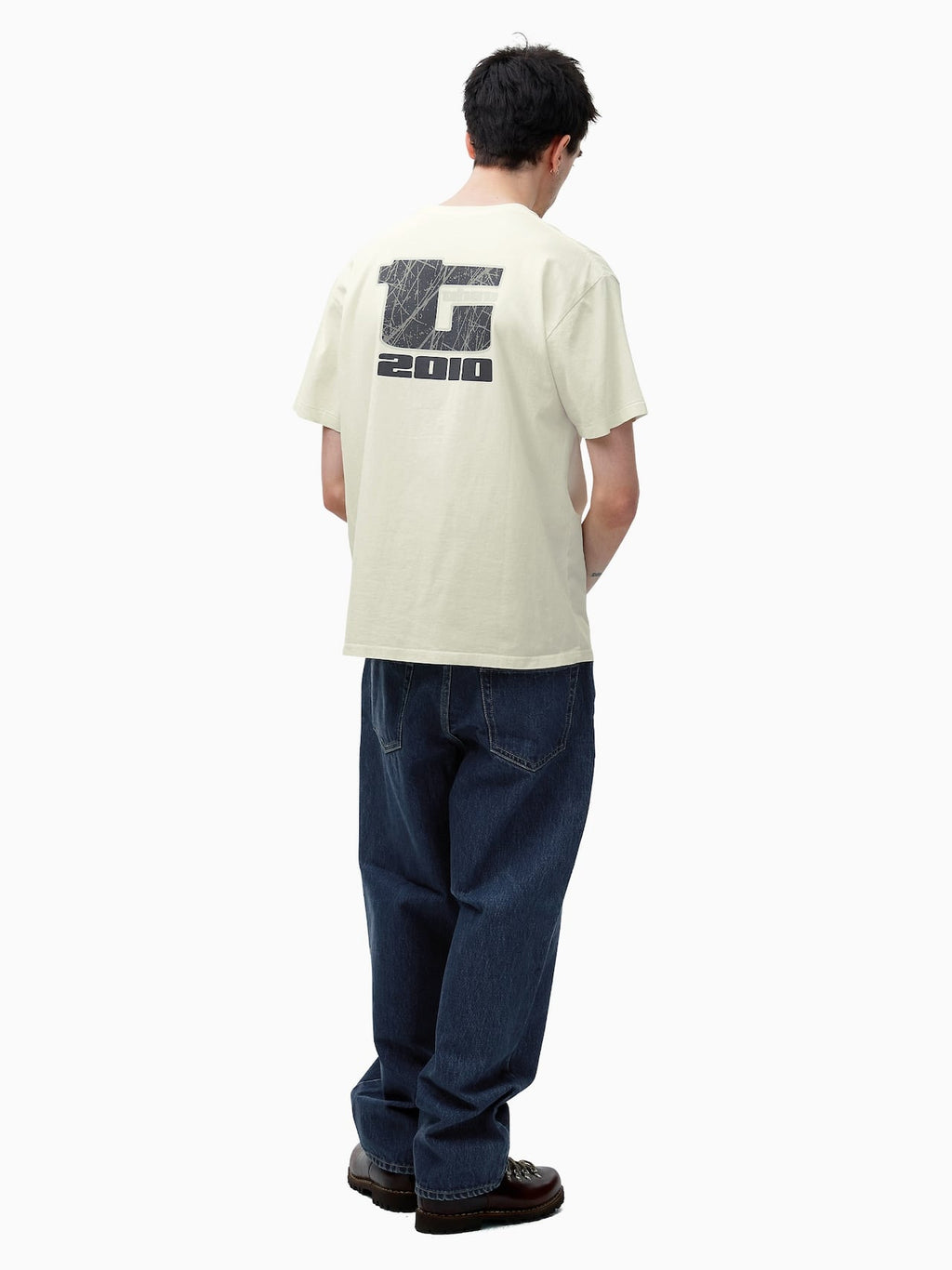 thisisneverthat - Big Initial Tee (Ivory) product image 5 | TRAB K-Fashion Australia