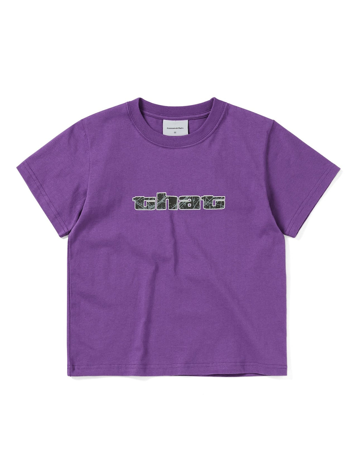 thisisneverthat - Big Initial W Tee (Purple) product image 1 | TRAB K-Fashion Australia
