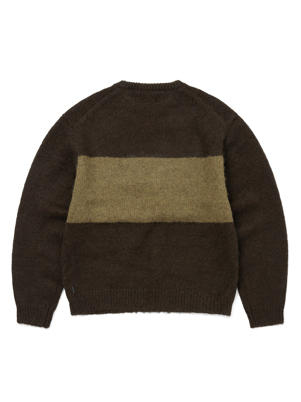 thisisneverthat - Big Lined Knit Sweater (Brown) product image 4 | TRAB K-Fashion Australia